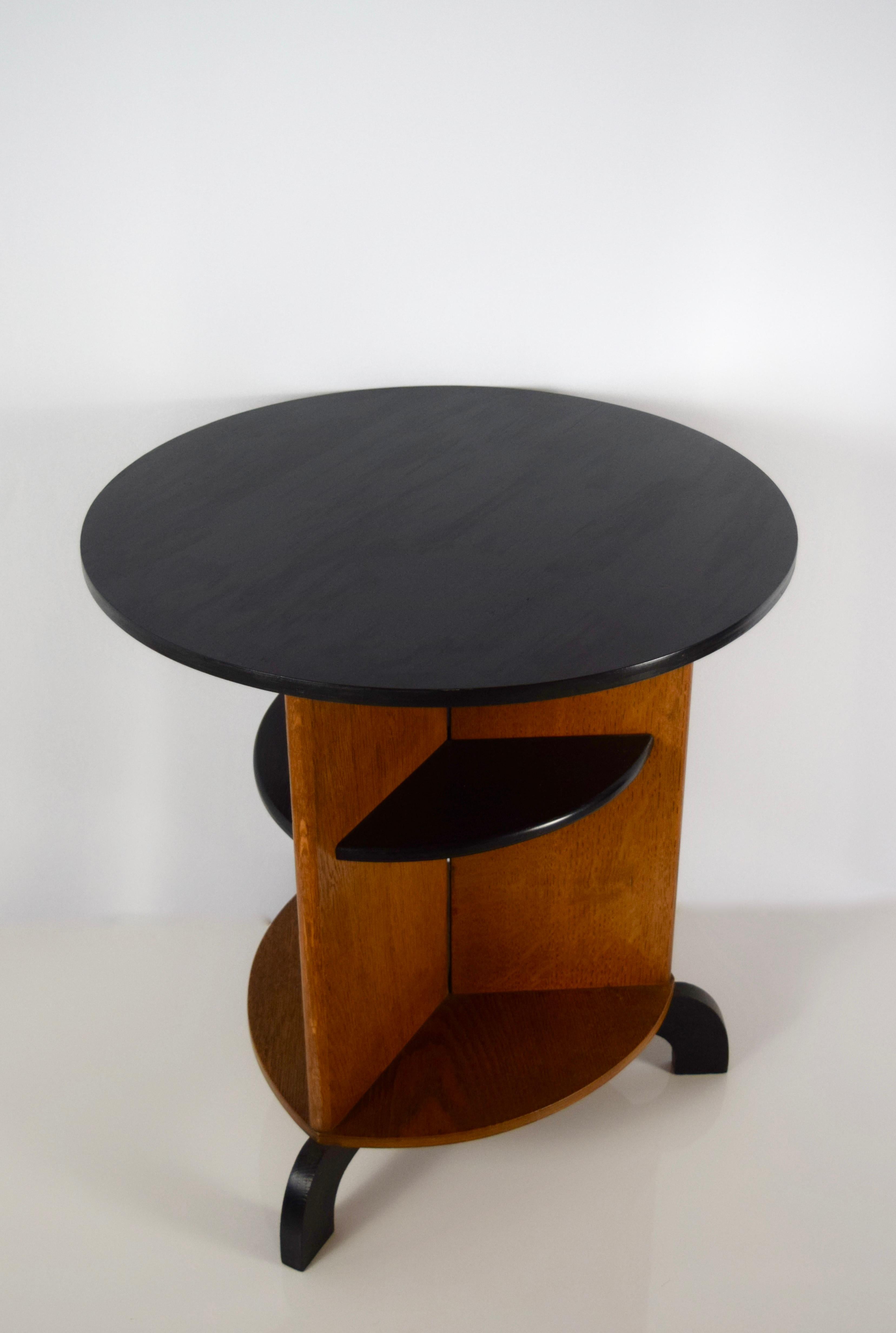 Lacquered Art Deco Coffee or Side Table 'The Hague School', the Netherlands, 1920s