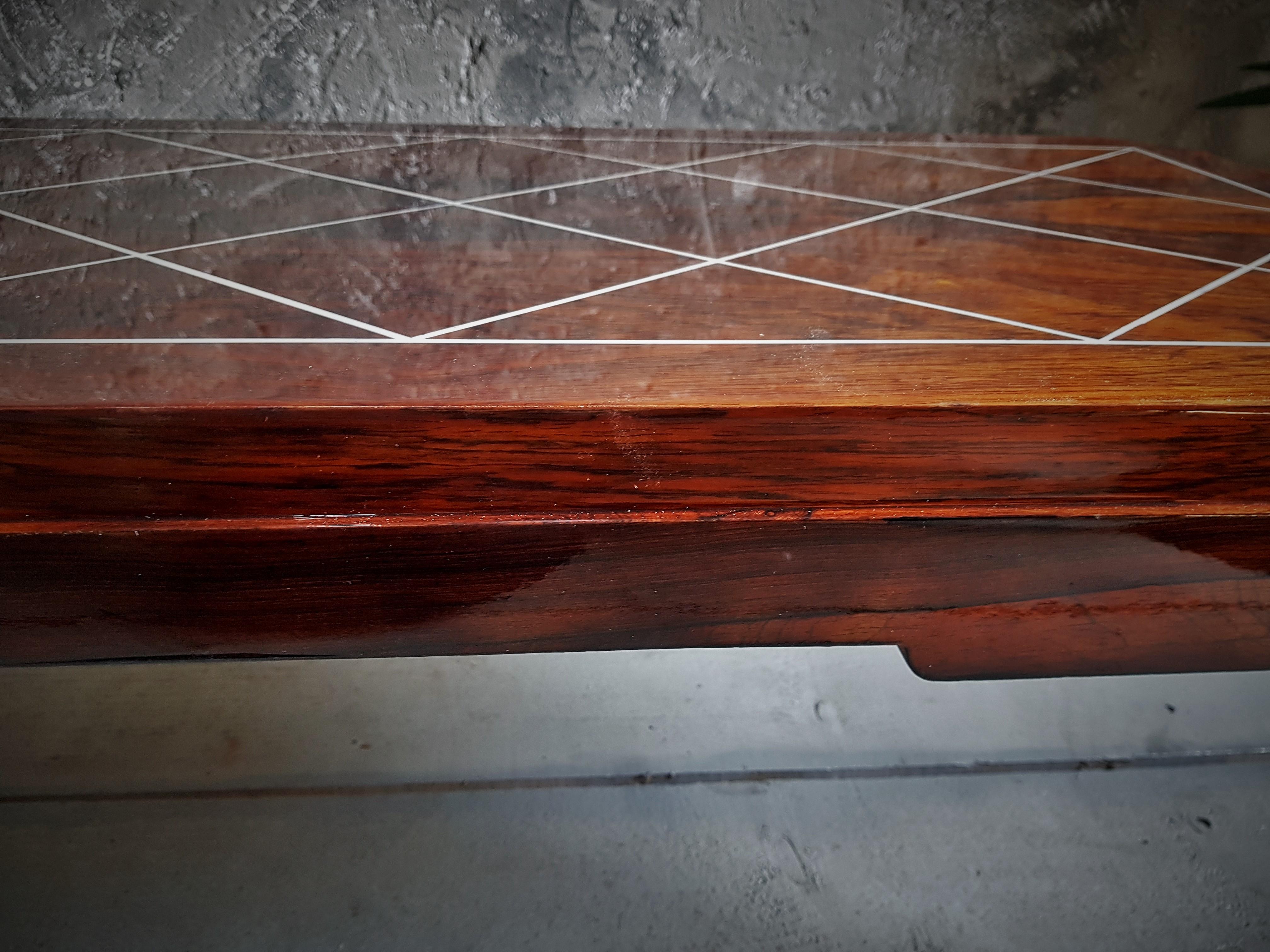 Table basse Art Déco, signée, France 1935 en vente 11