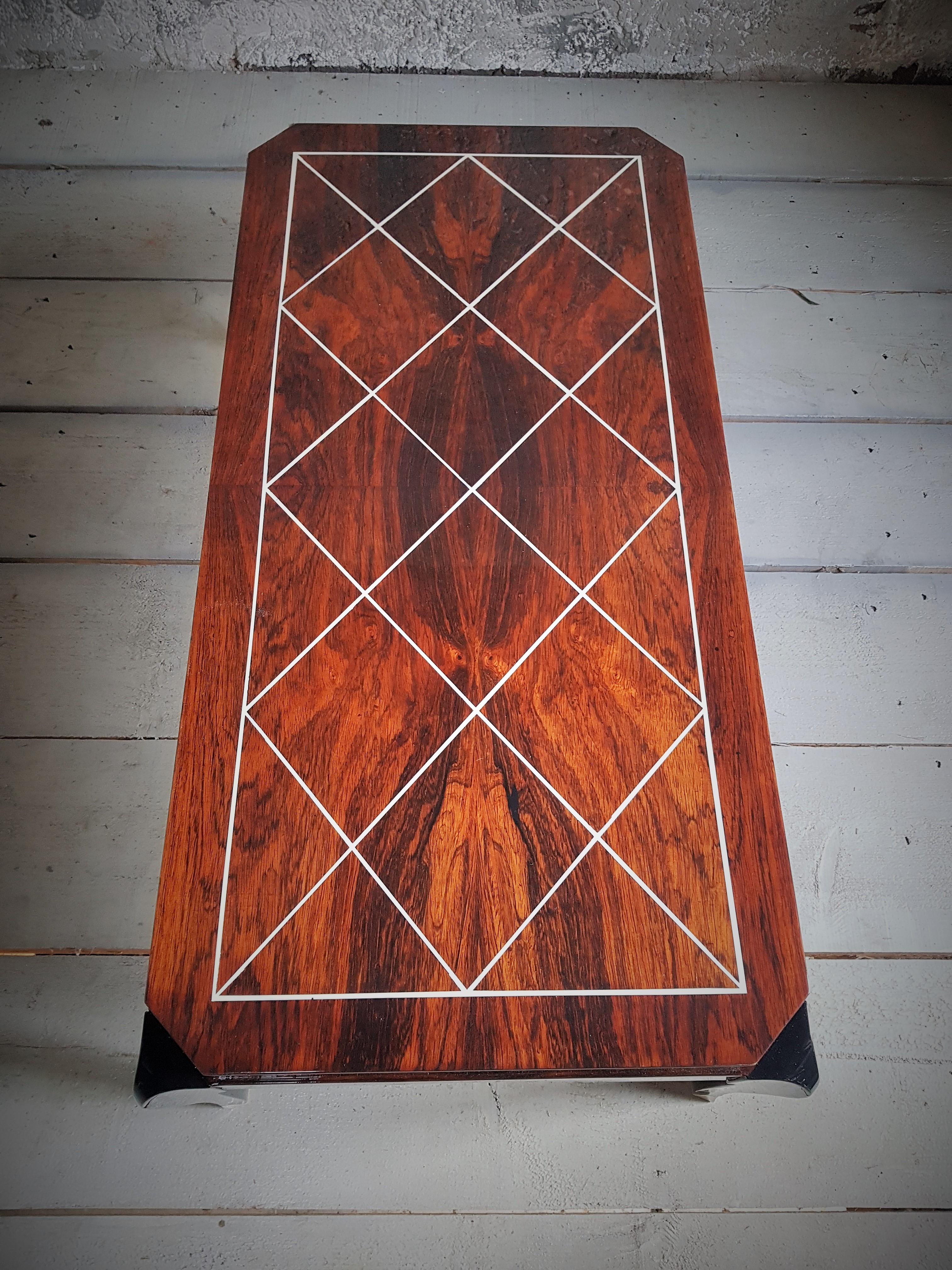 Milieu du XXe siècle Table basse Art Déco, signée, France 1935 en vente