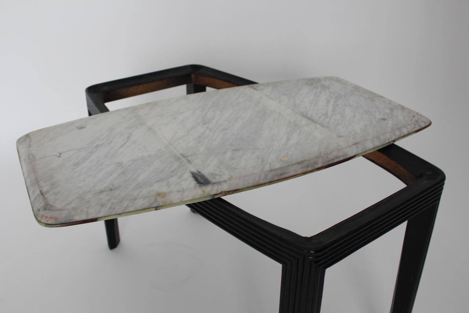 Table basse Art déco en bois d'onyx de Josef Hoffmann, Vienne, vers 1918 en vente 5