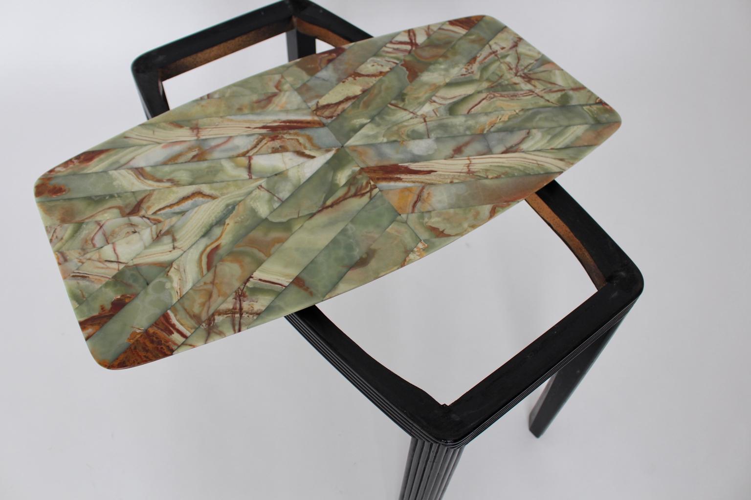 Art Deco Coffee Table in the circle of Josef Hoffmann Onyx Wood Vienna c 1918 For Sale 7