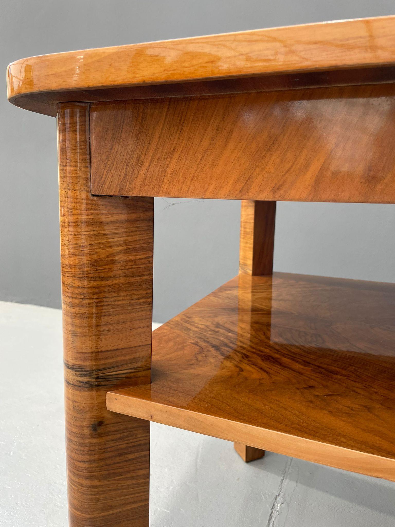 Art Deco Coffee Table by Thonet, Czechoslovakia, 1930s For Sale 8