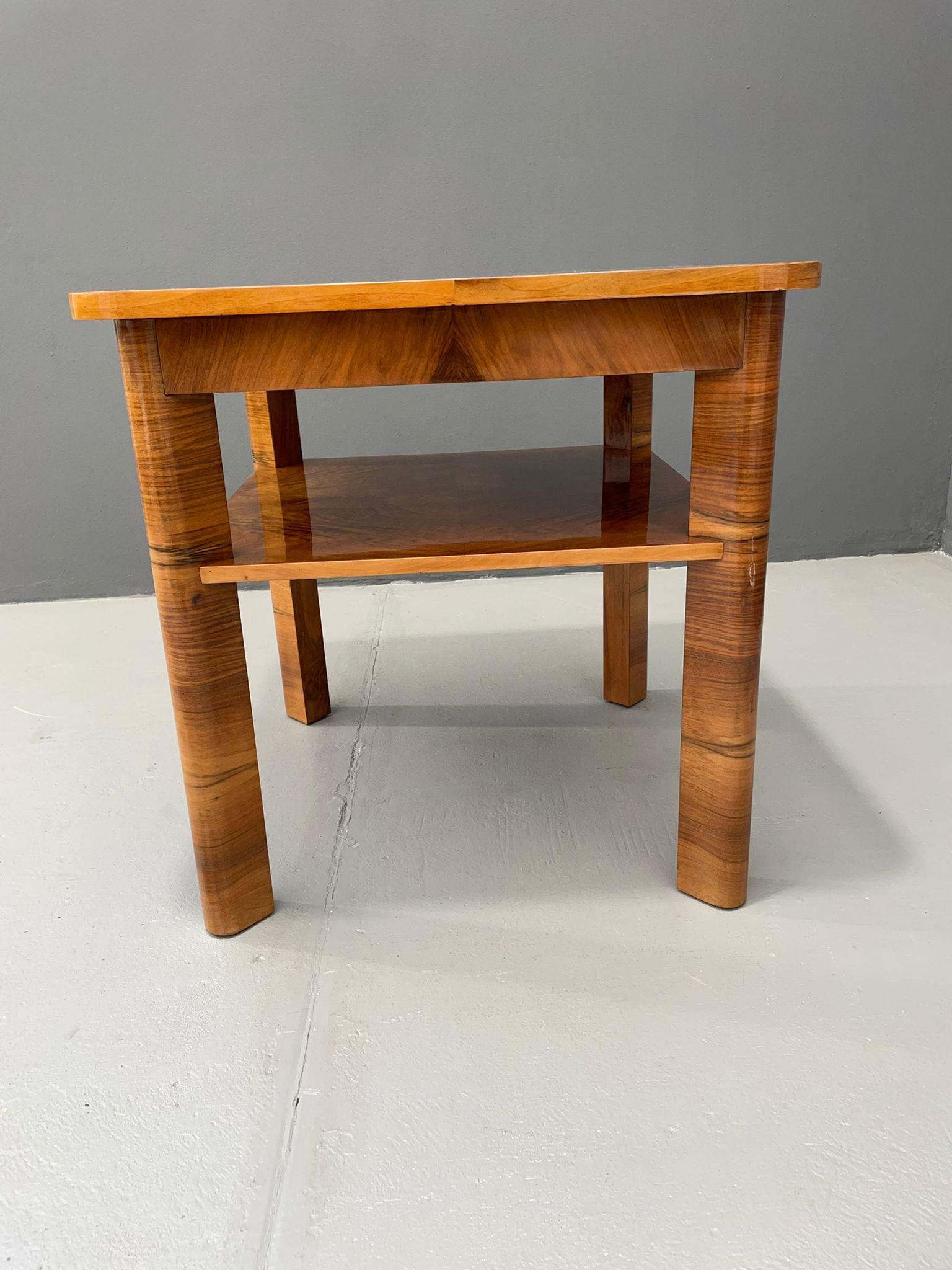Art Deco Coffee Table by Thonet, Czechoslovakia, 1930s For Sale 14
