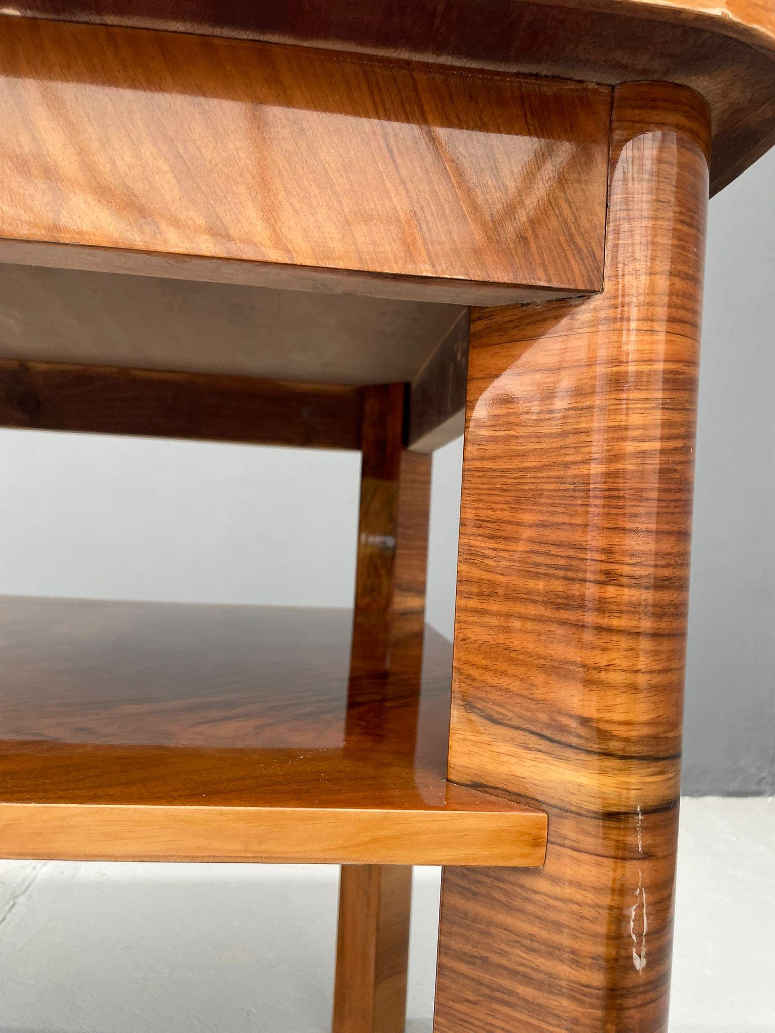20th Century Art Deco Coffee Table by Thonet, Czechoslovakia, 1930s For Sale