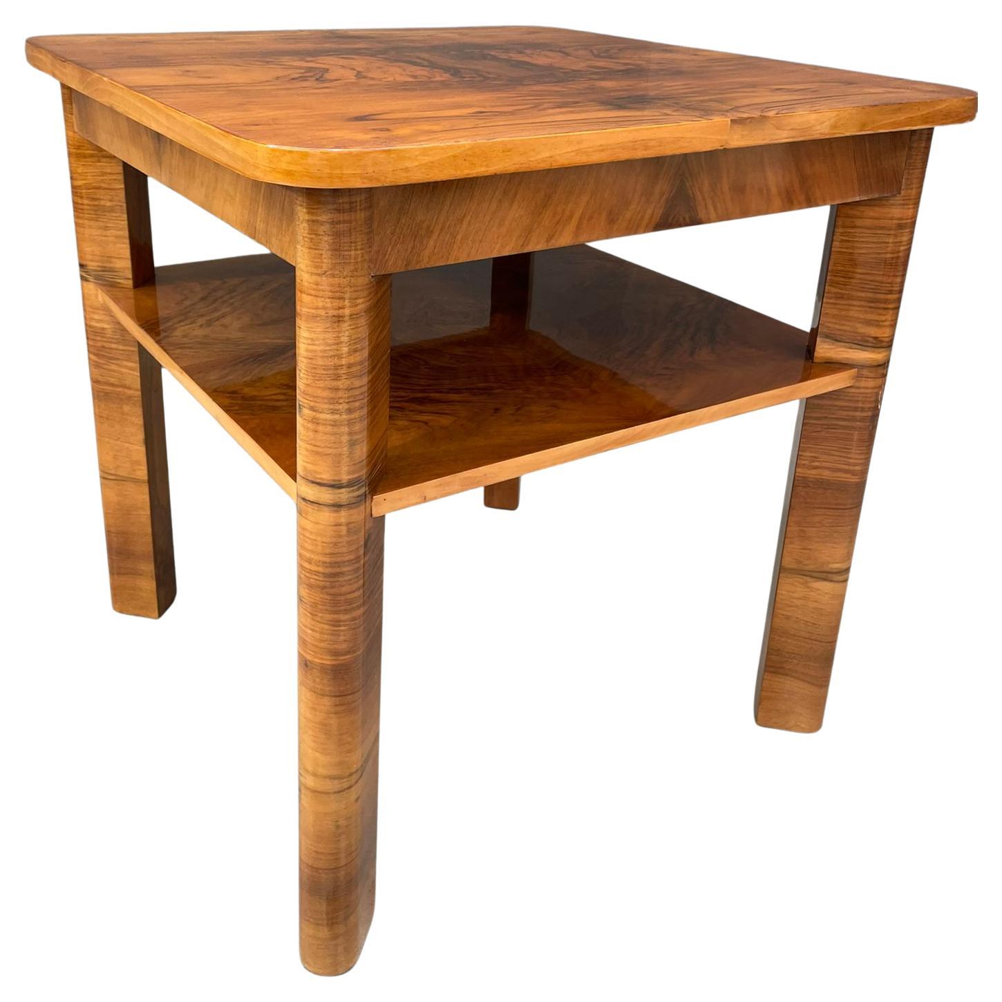 Art déco-Couchtisch von Thonet, Tschechoslowakei, 1930er Jahre