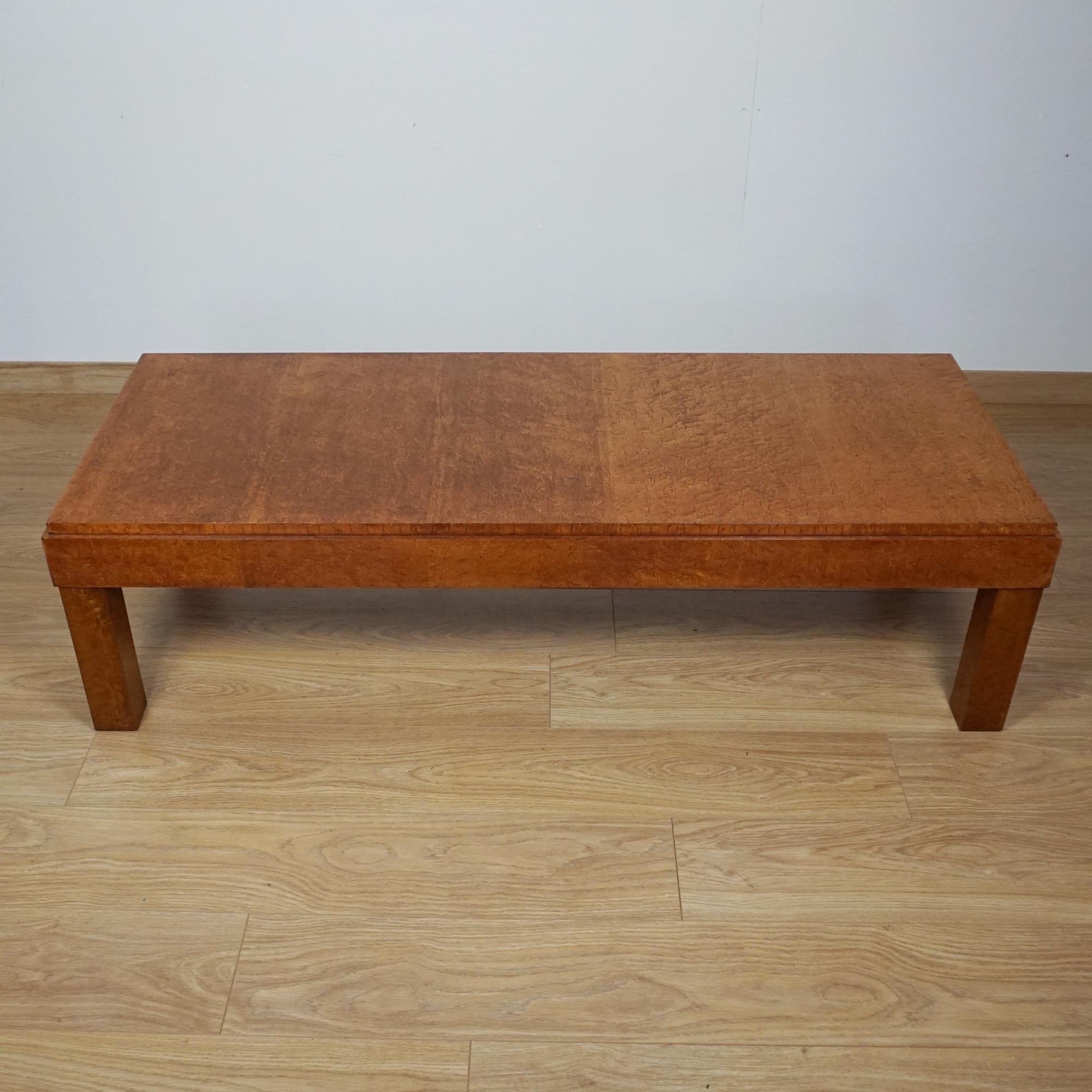 Art Deco Coffee Table by Waring & Gillow For Sale 1