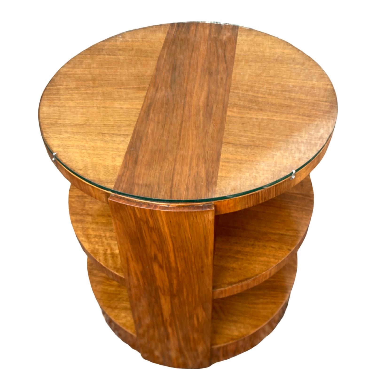 European Art Deco coffee table For Sale