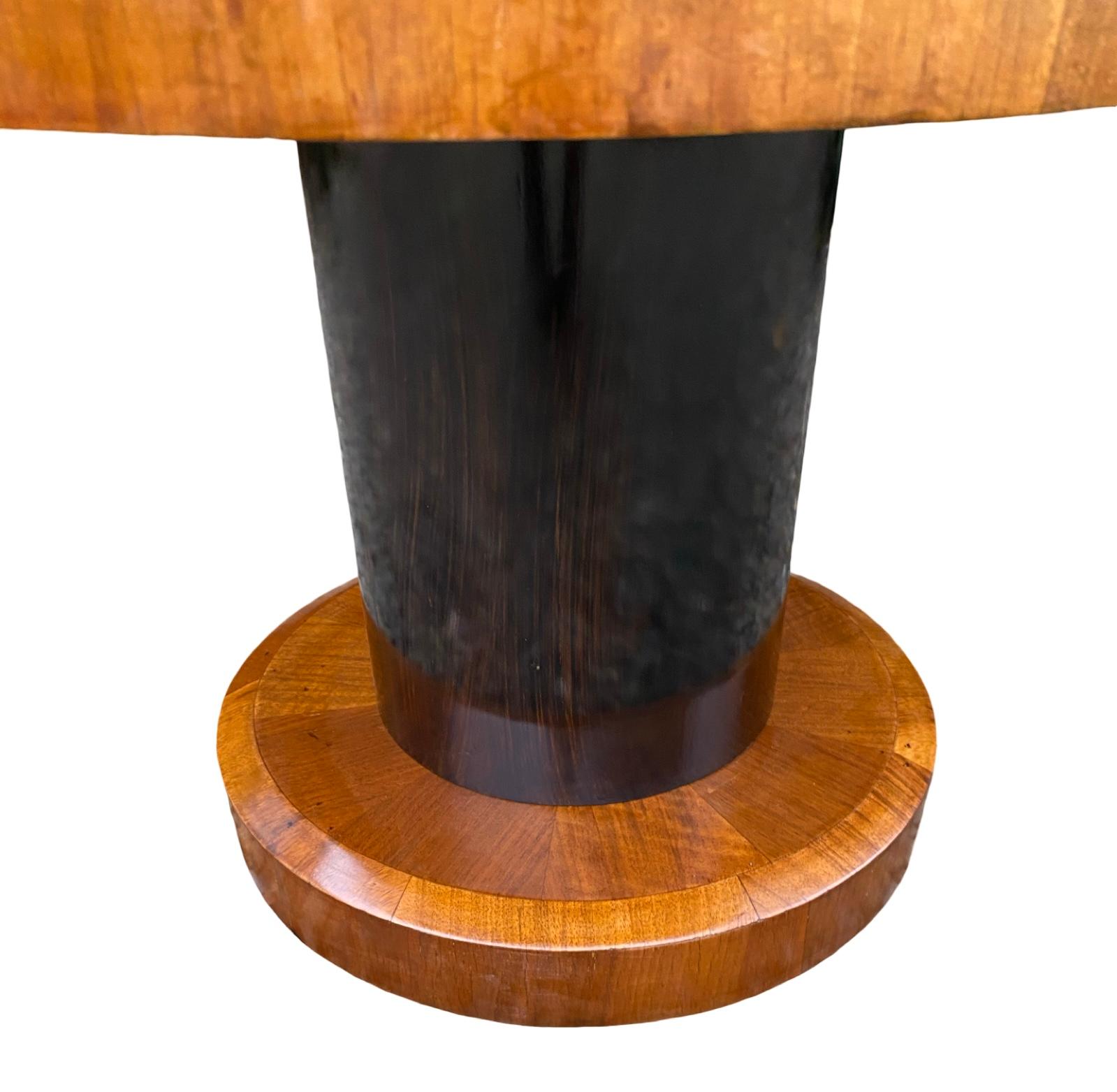 Walnut Art Deco Coffee Table For Sale