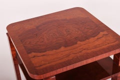 Art Deco Coffee Table, Made Out of Palisandr, Czechia, 1920s, Fully Restored