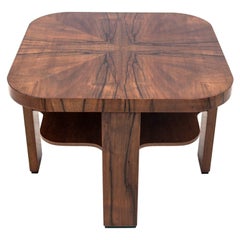 Art Deco Coffee Table, Poland, 1940s