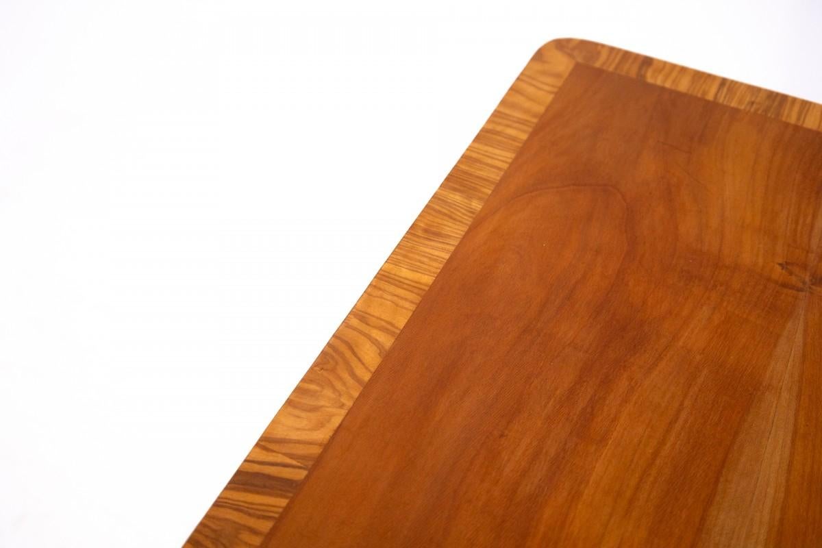 20ième siècle Table basse Art déco, Pologne, vers 1950. en vente