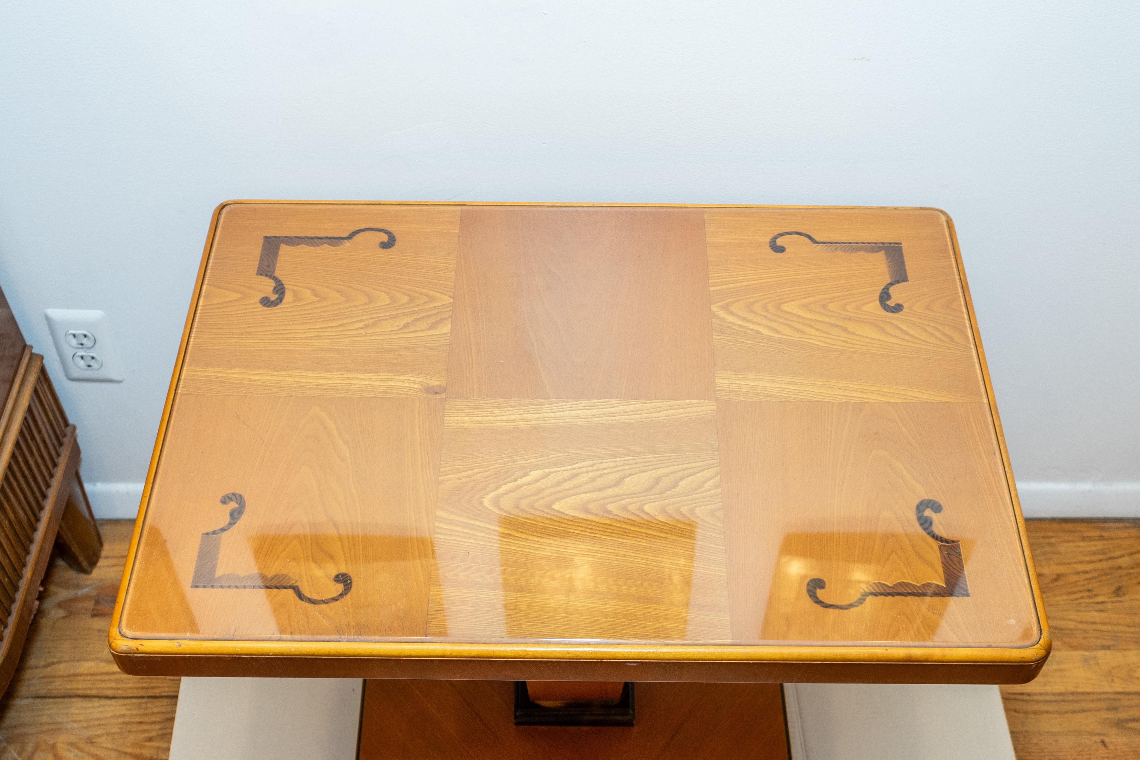 Art Deco Coffee Table, Sweden 1945 For Sale 1