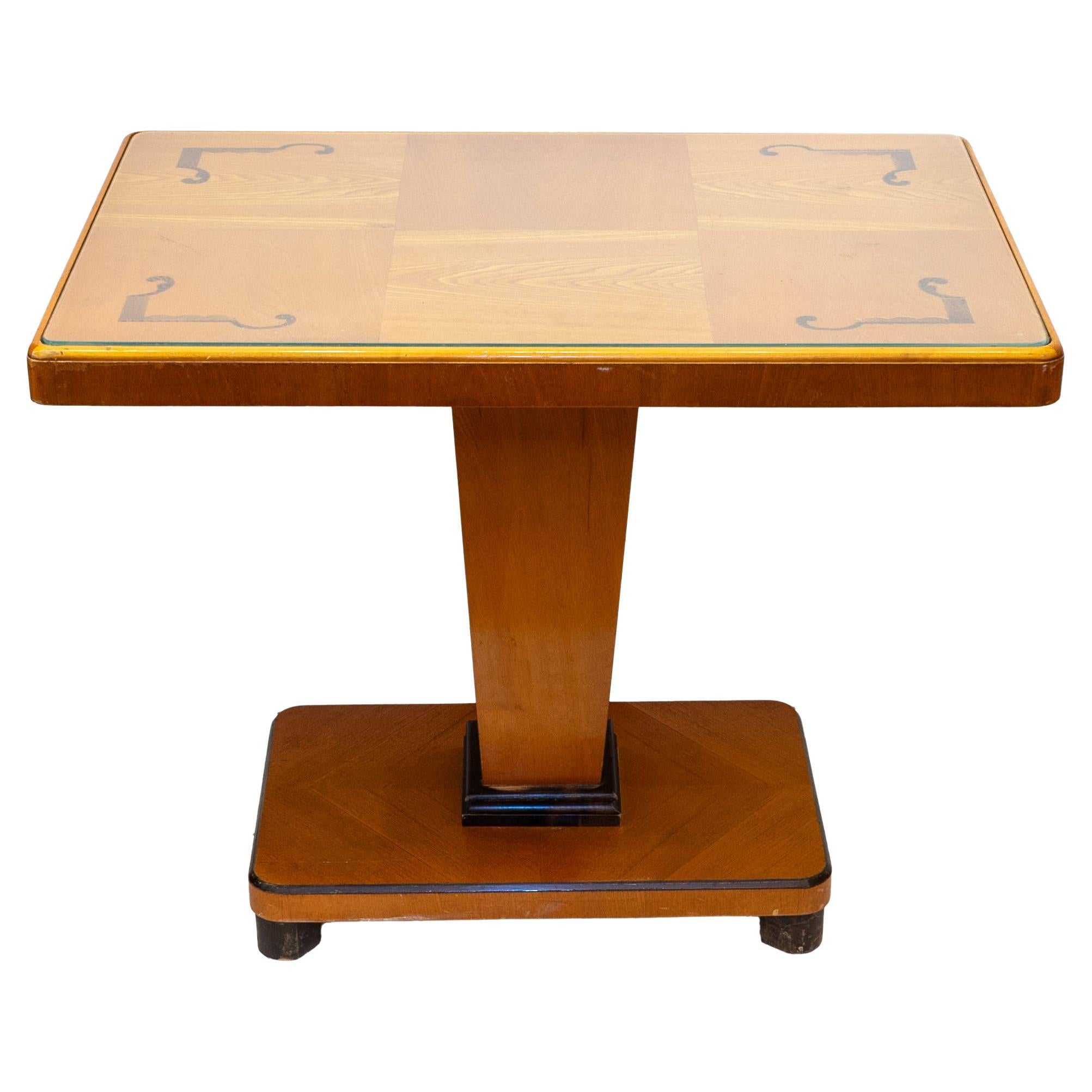 Art Deco Coffee Table, Sweden 1945 For Sale