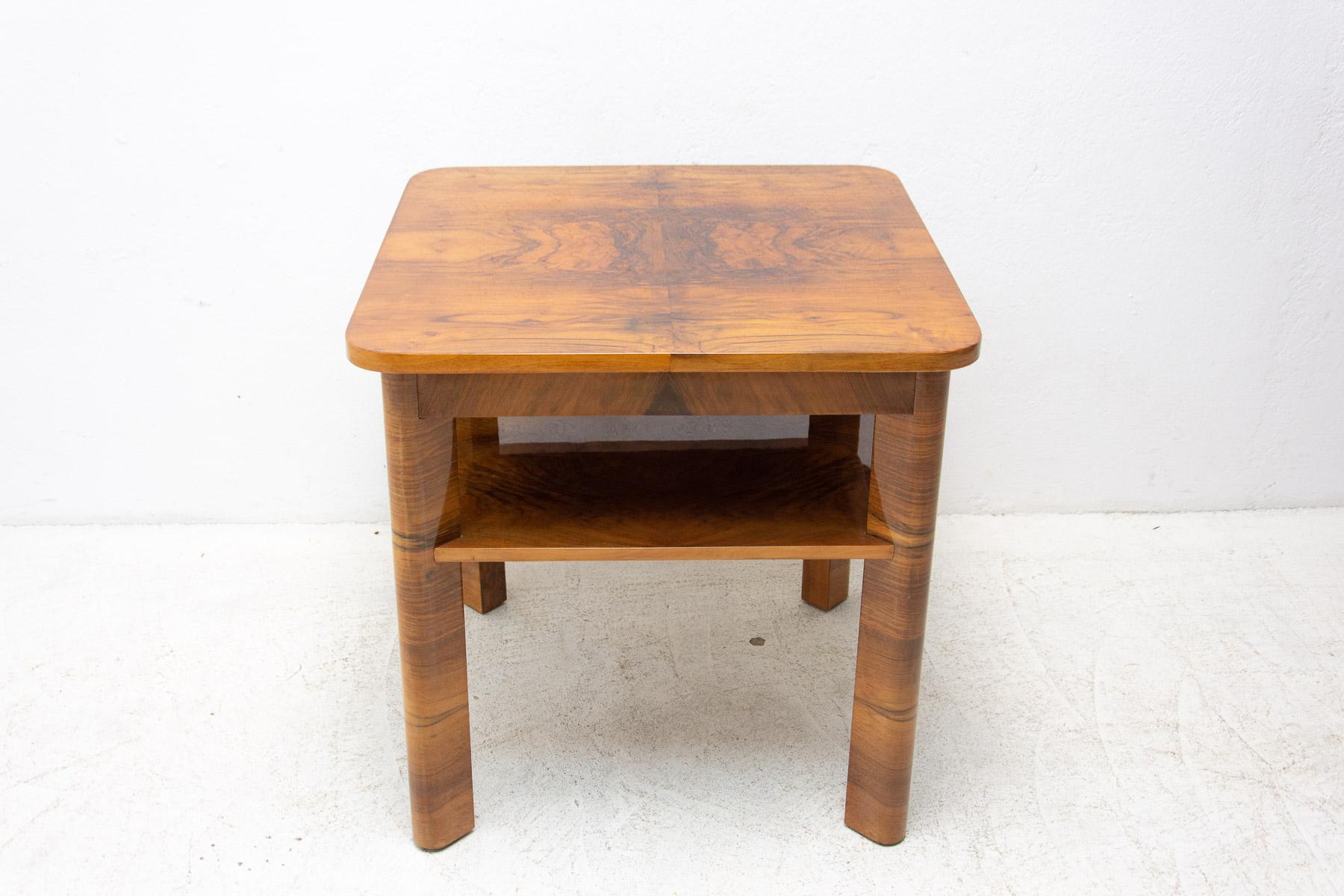 Art Deco Coffee Table Thonet Attribute, 1930´s, Bohemia For Sale 4