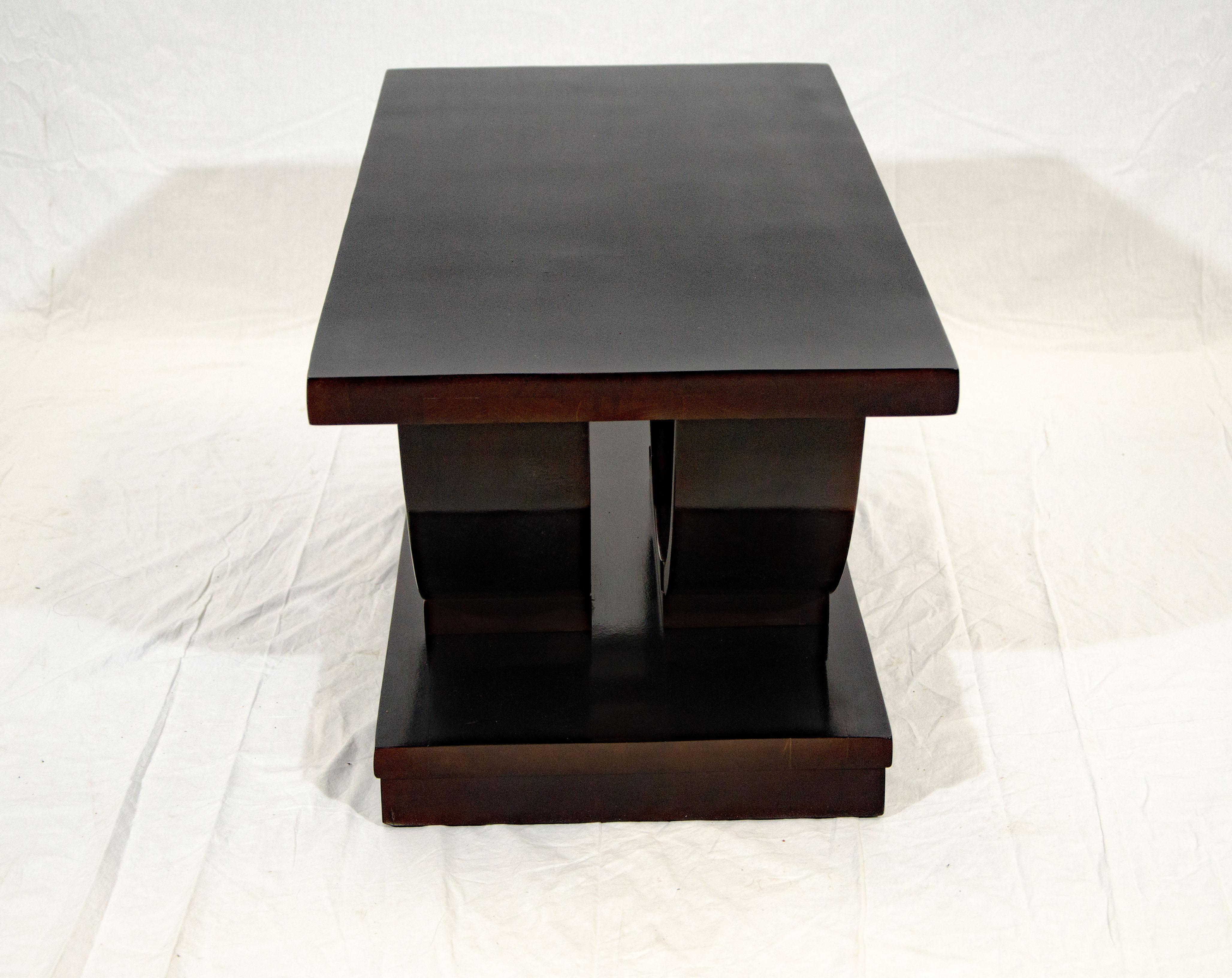 Art Deco Coffee Table and Two End Tables, Set of Three 2