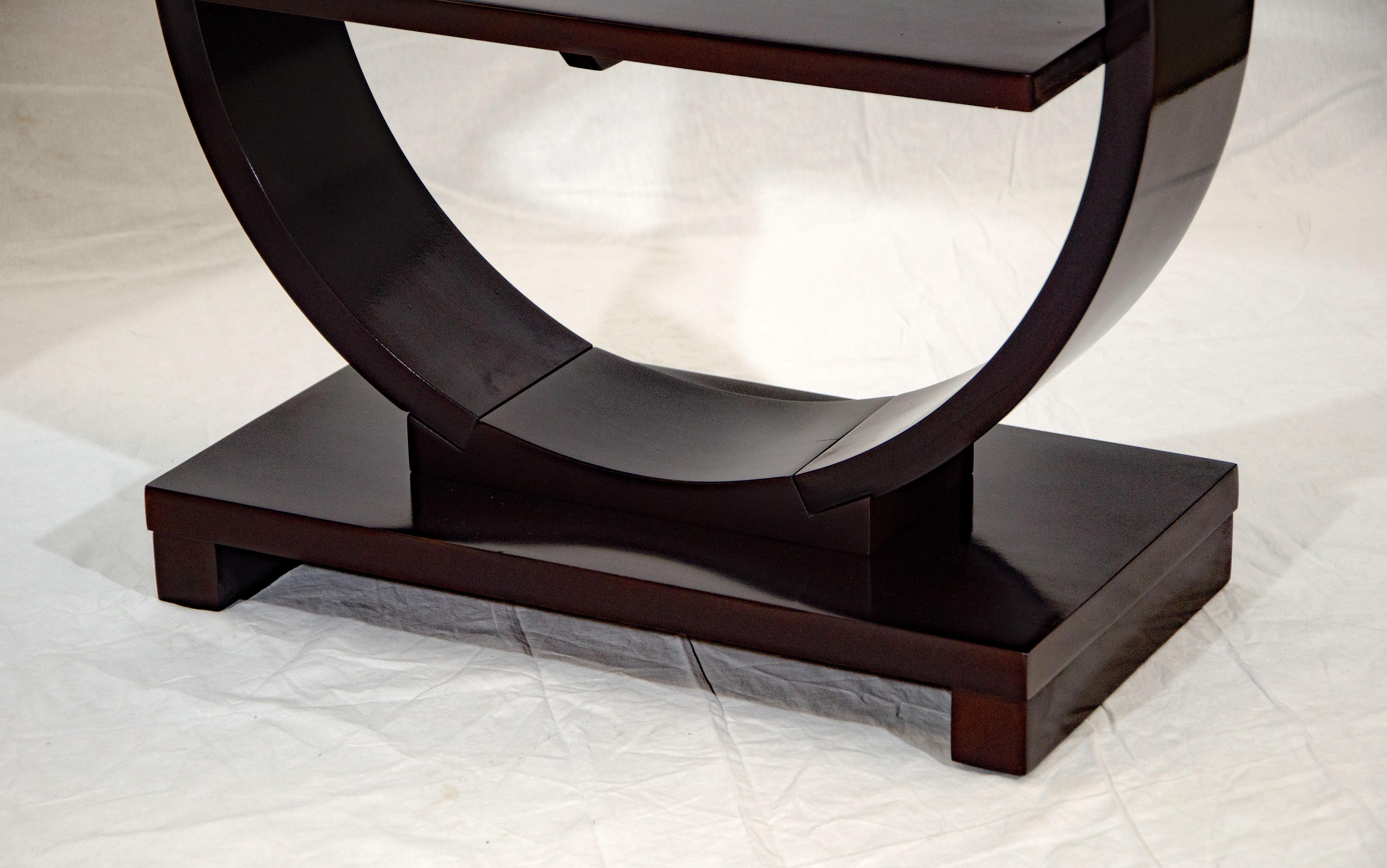 Art Deco Coffee Table and Two End Tables, Set of Three 4
