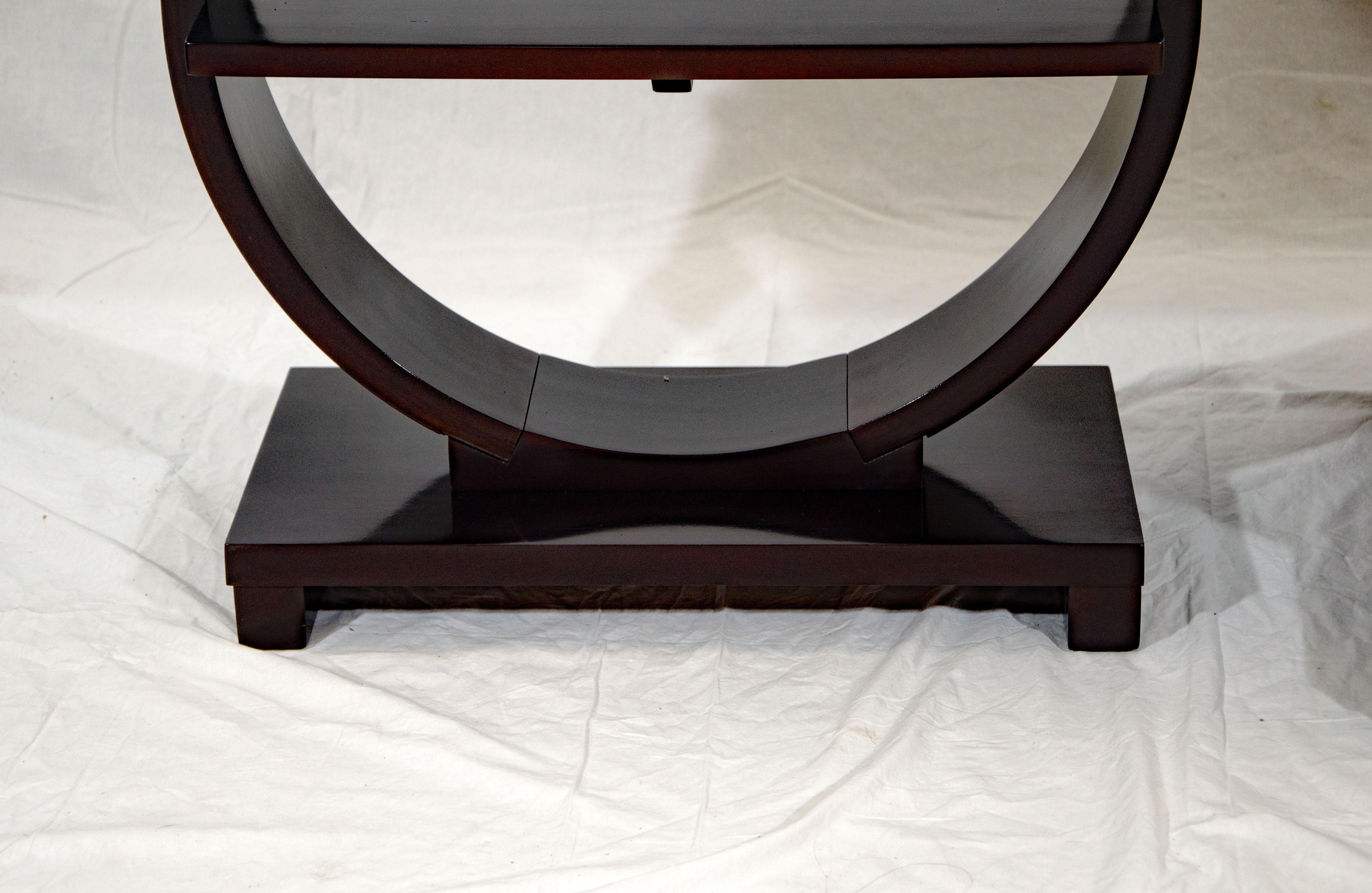 Art Deco Coffee Table and Two End Tables, Set of Three 7