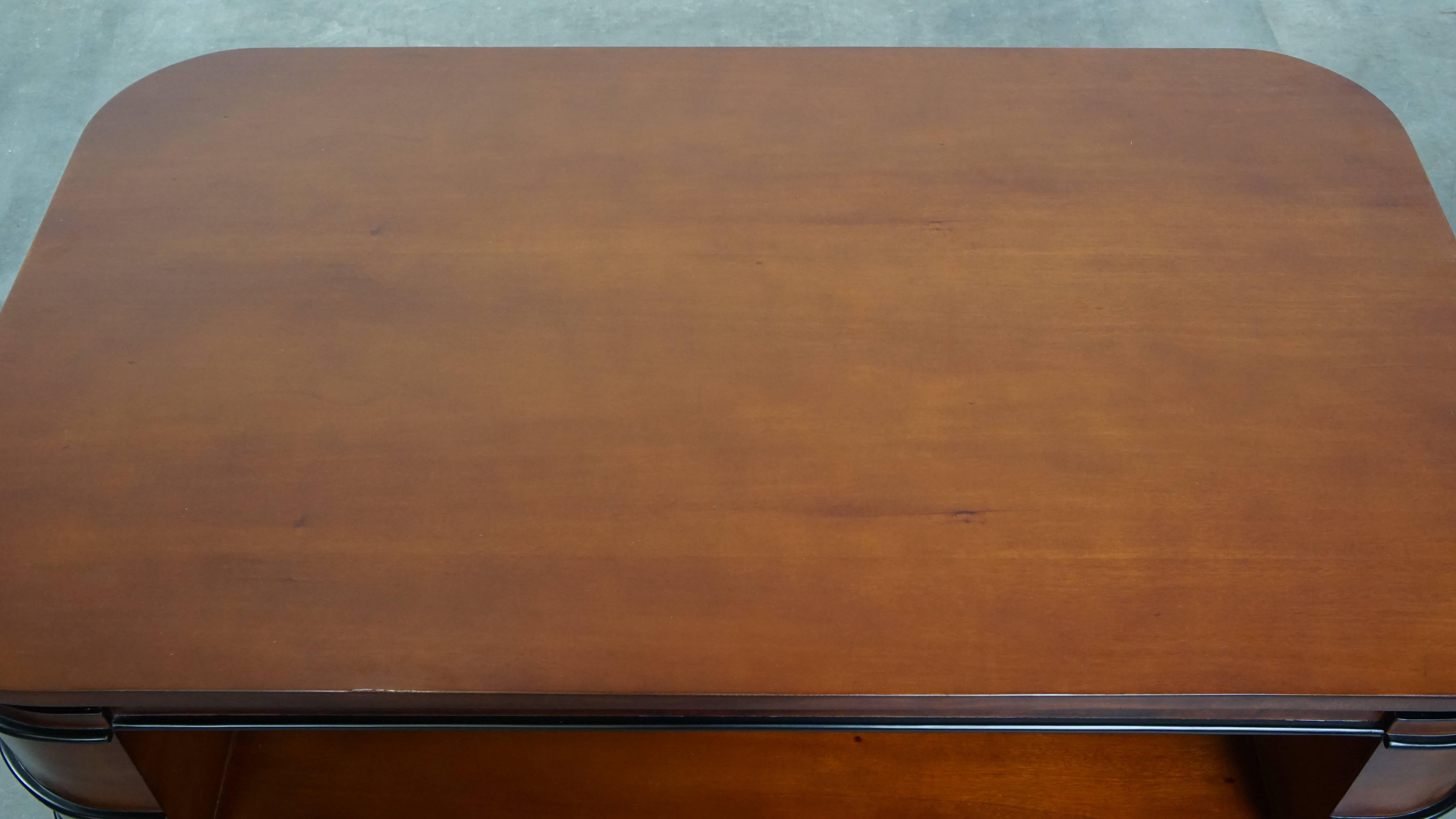XXI secolo e contemporaneo Art Deco coffee table with 4 drawers in vendita