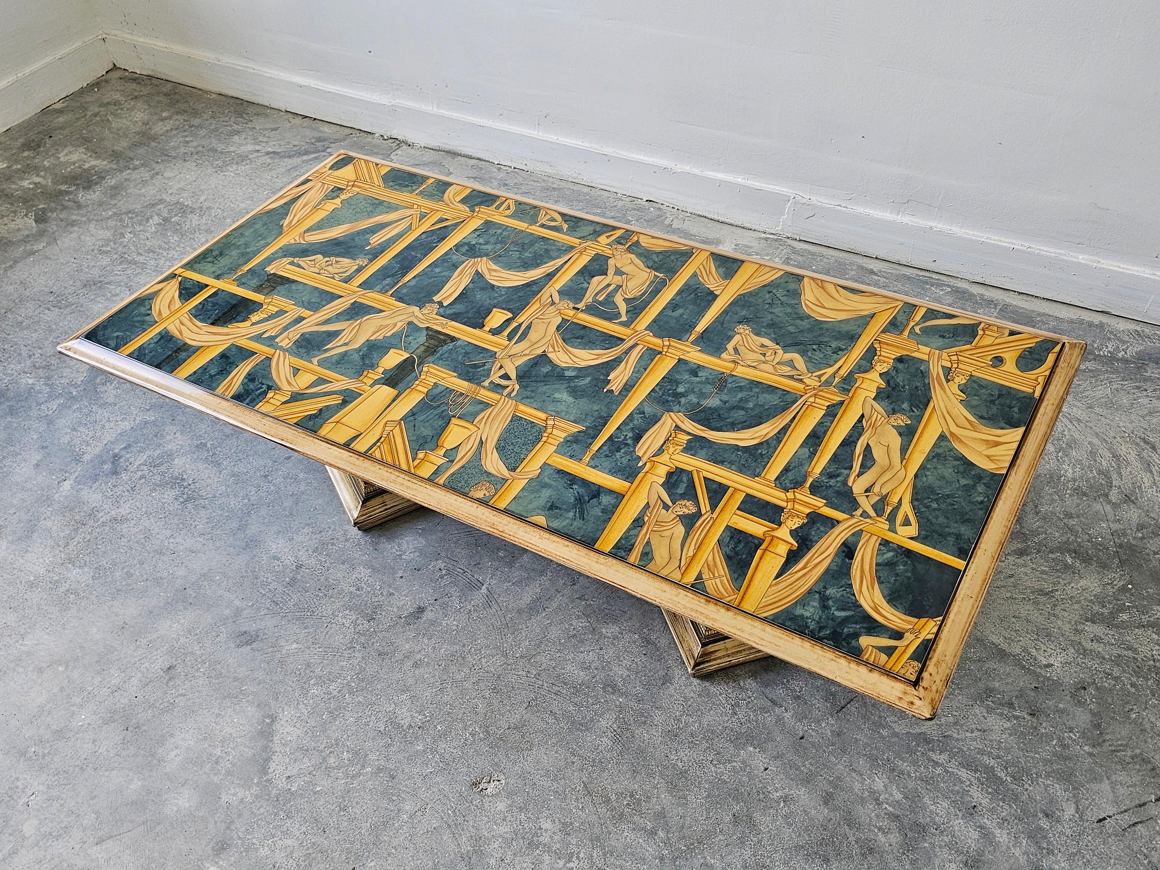 Art Deco Coffee Table with 