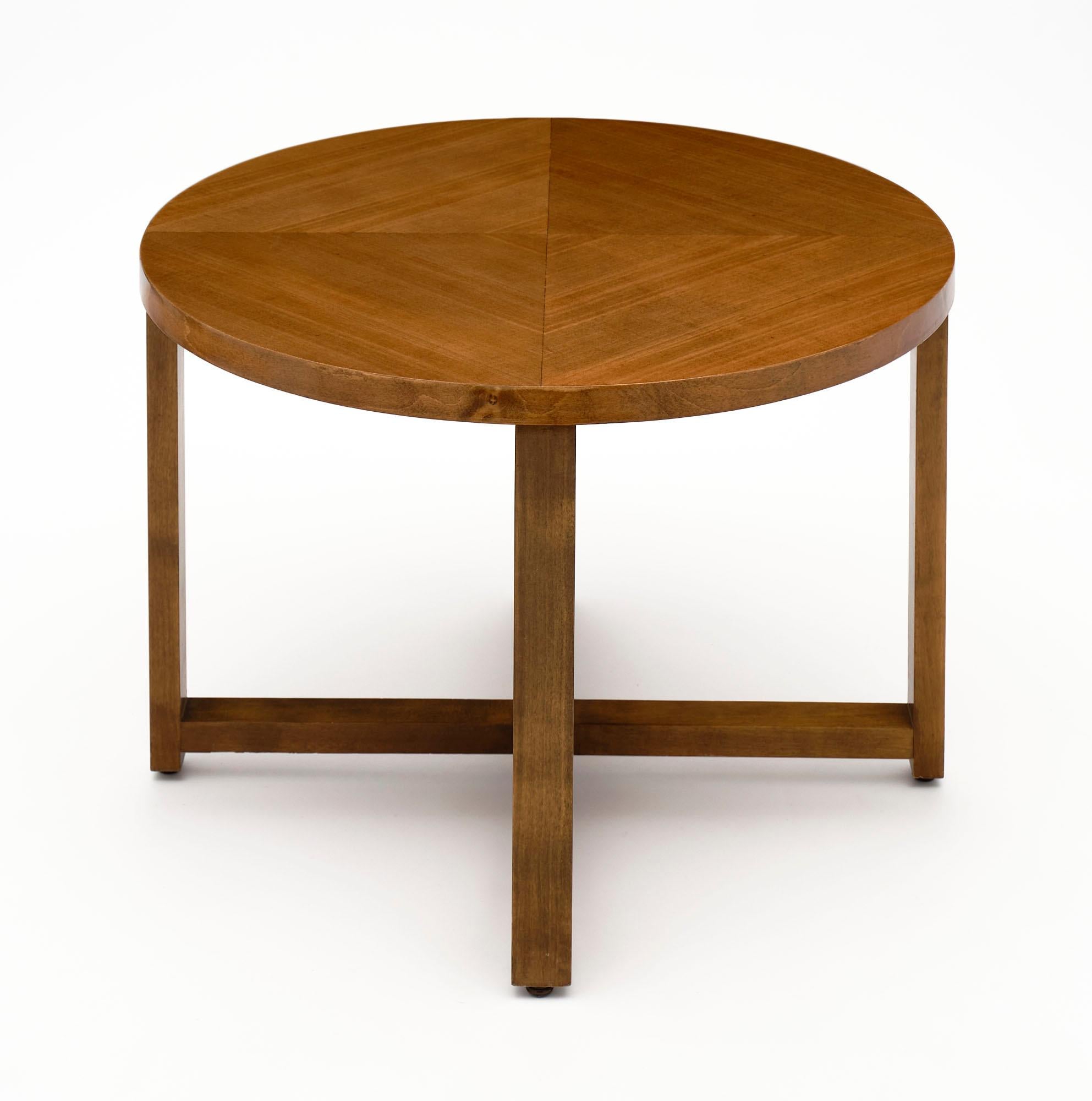 Mid-20th Century Art Deco Coffee Table with Nesting Tables