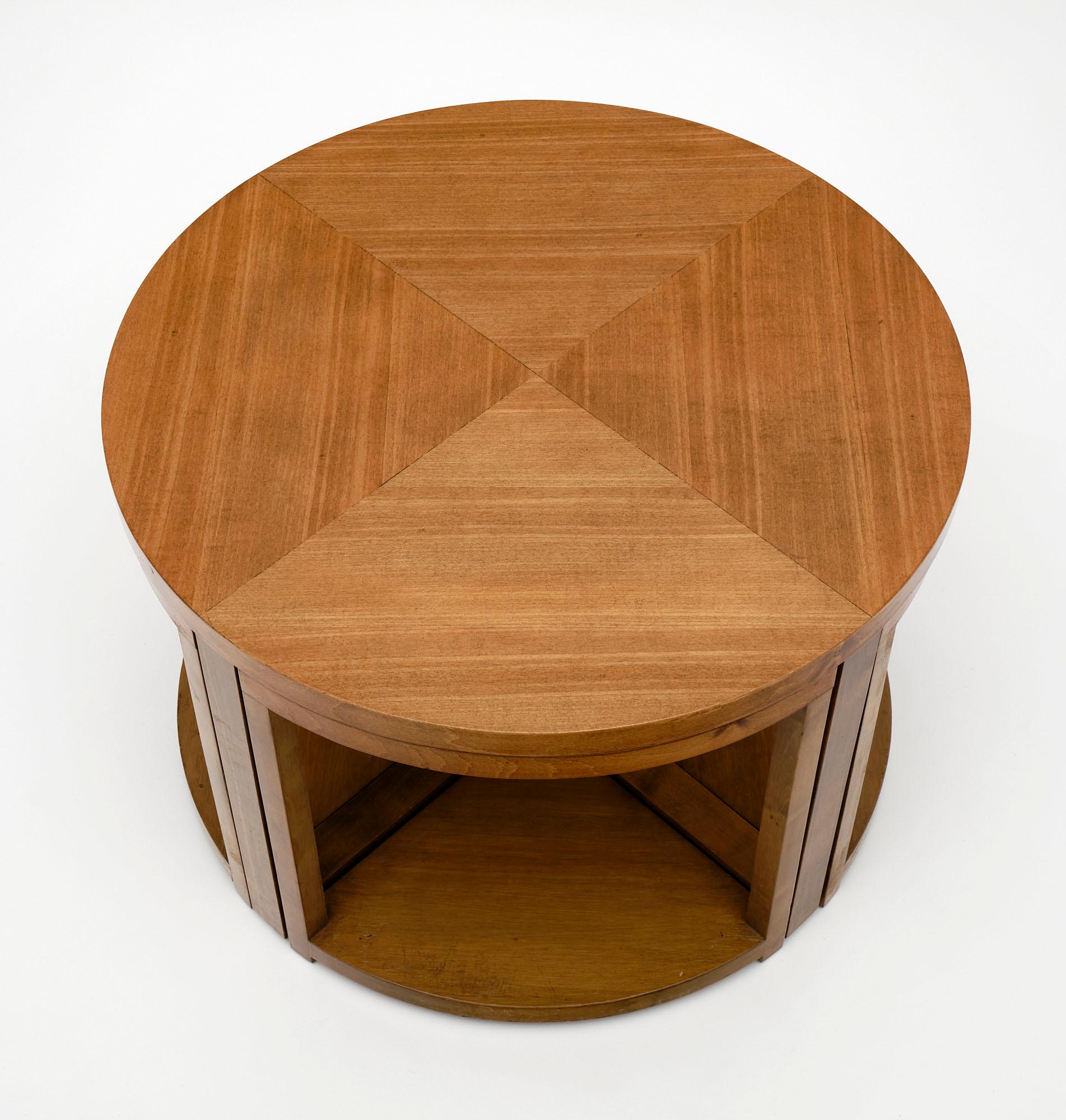 Art Deco Coffee Table with Nesting Tables 2