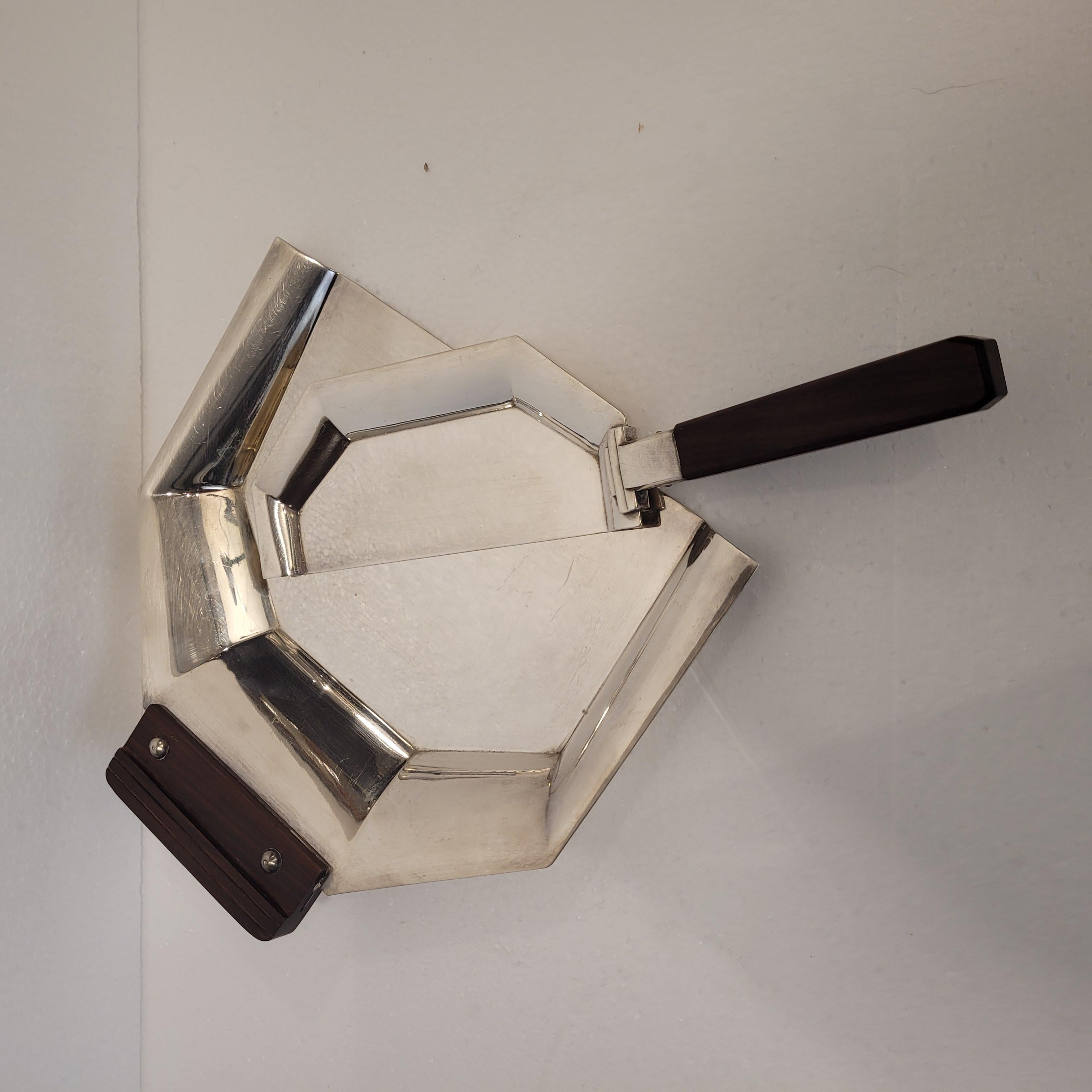 Art Deco Collect migas, Crumb sweeper  Christofle Francia alfenide im Angebot 5