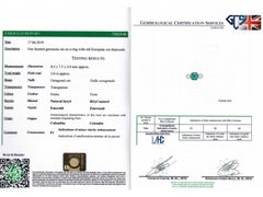 Art Deco Colombian emerald and diamond ring, French, circa 1925