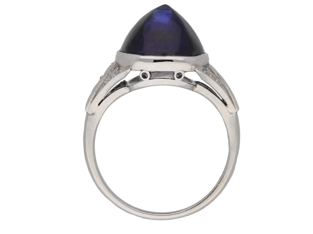 color change sapphire ring