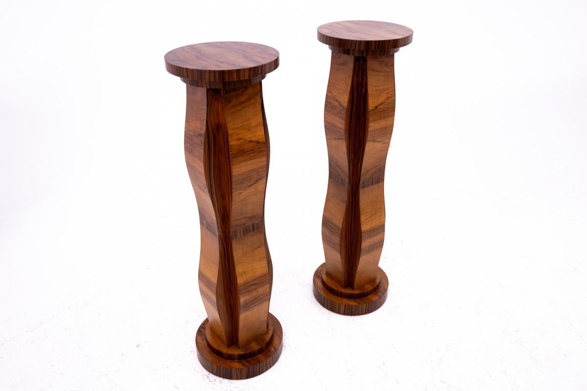 Columnas Art Déco, Polonia, años 40 Art Decó en venta