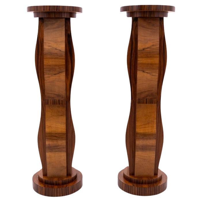 Columnas Art Déco, Polonia, años 40 en venta