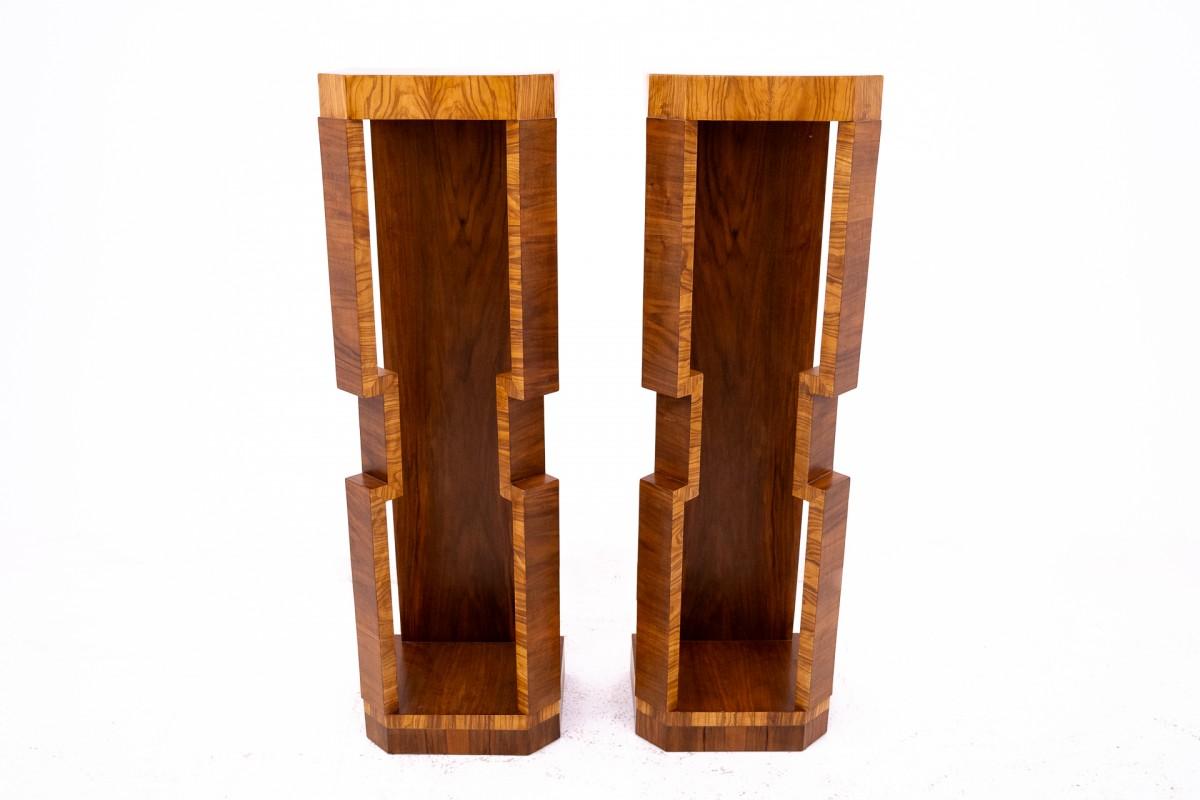 Columnas Art Decó, Polonia, mediados del siglo XX. Polaco en venta