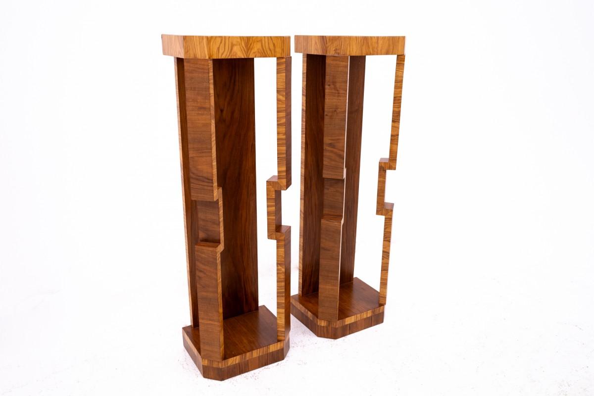 Columnas Art Decó, Polonia, mediados del siglo XX. en Bueno estado para la venta en Chorzów, PL