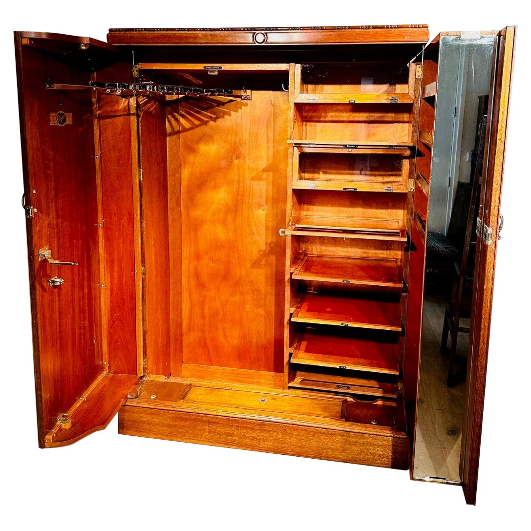 Art Deco Compactom ladies wardrobe