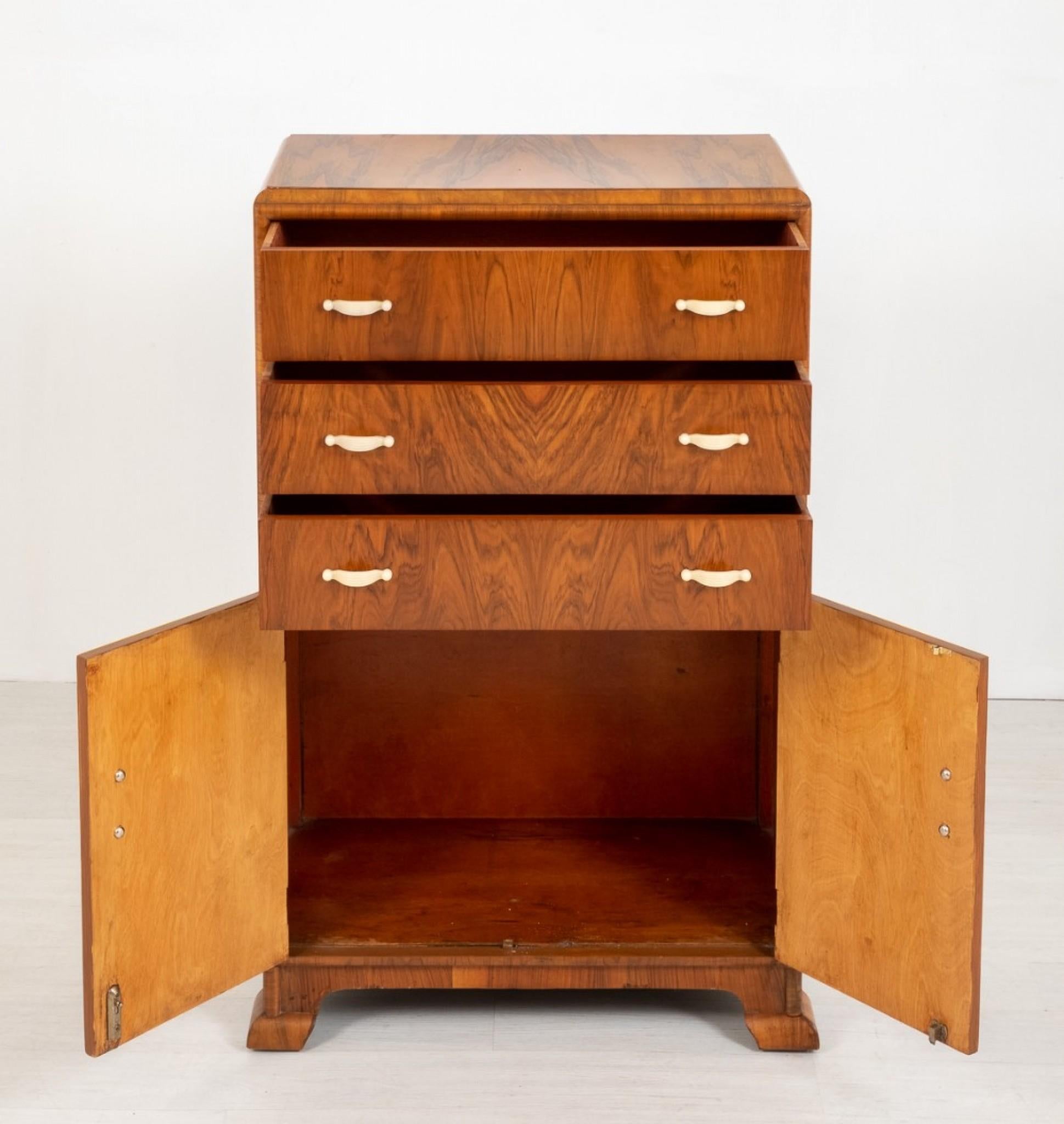 Art Deco Compactum, Vintage-Schrankkommode aus den 1930er Jahren (Art déco) im Angebot