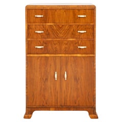 Coffre de rangement vintage Art Déco Compactum des années 1930