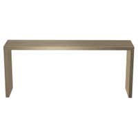 Art Deco Conference Console Tables Mid. Hammered in Brass by Alison ...