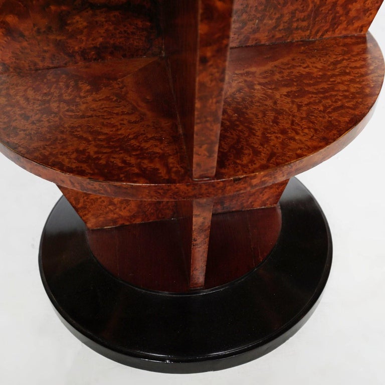 Art Deco Conical Shaped Library Table, French, circa 1930 For Sale 2