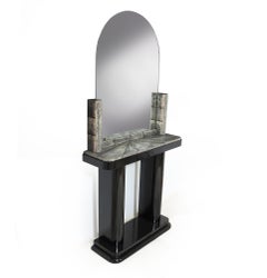 Art Deco Console and Mirror with Galaushat