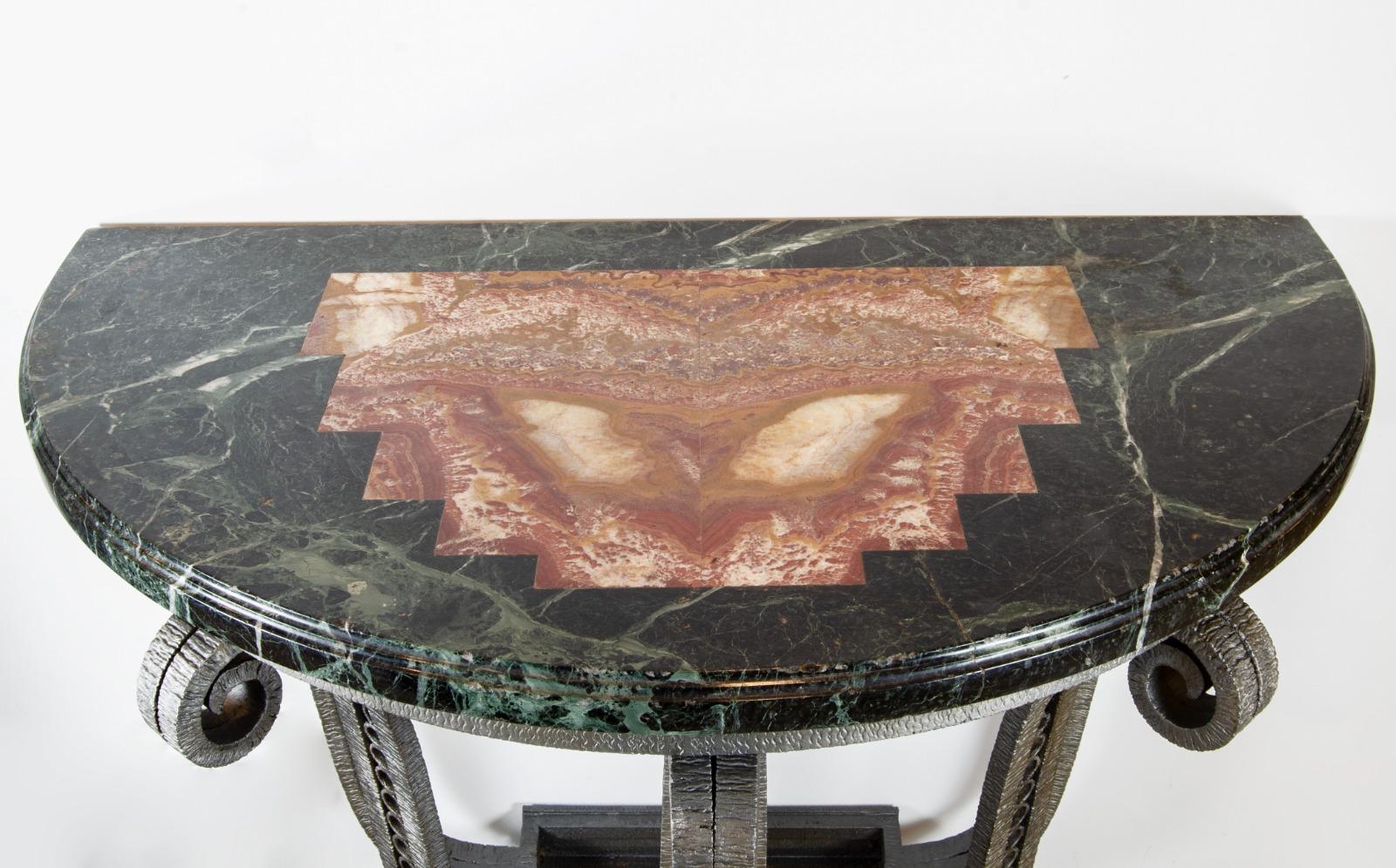Français Console Art déco attribuée à Raymond Subes 20ème siècle en vente