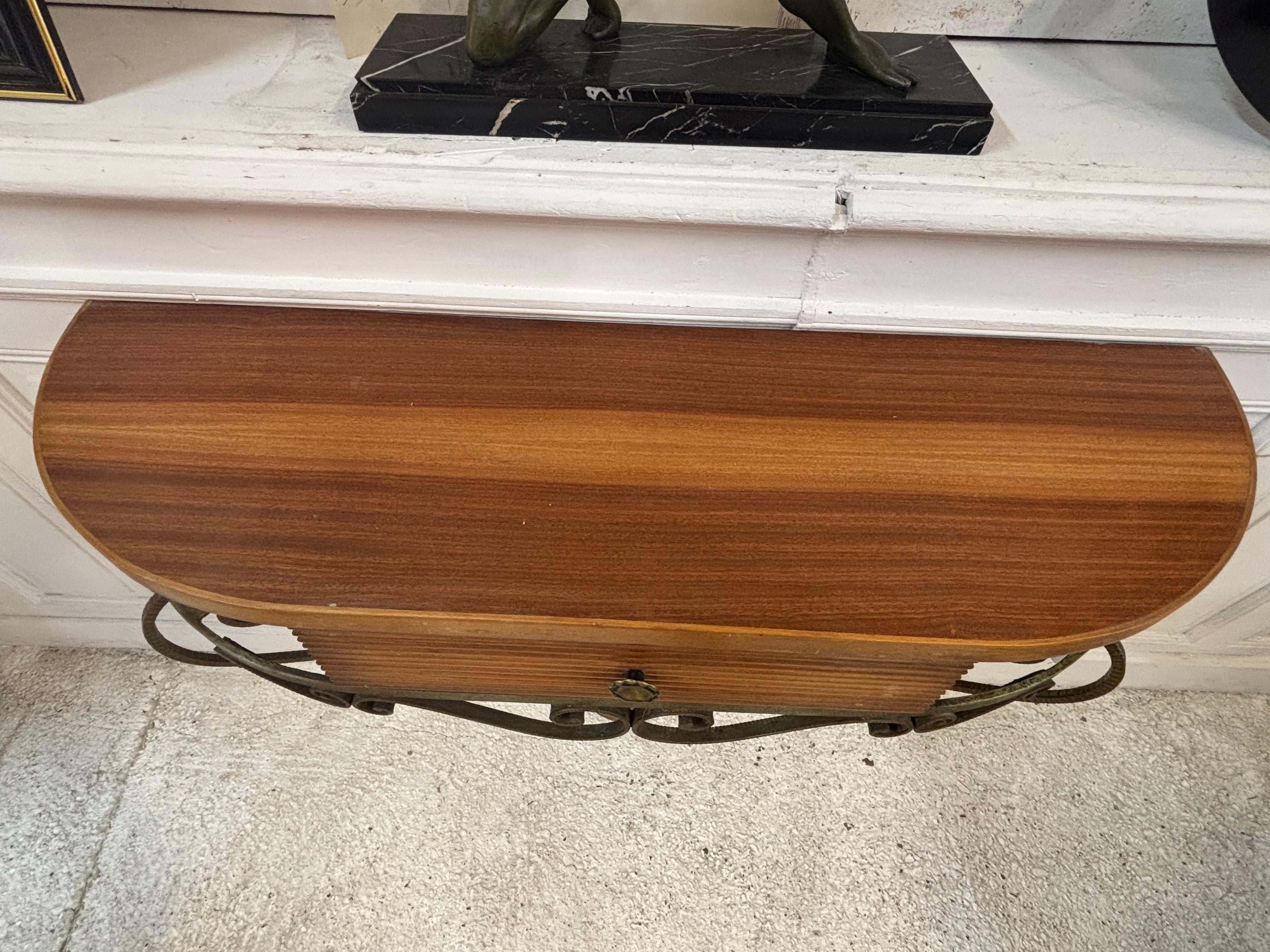 Art Deco Console , France 1940’s For Sale 4