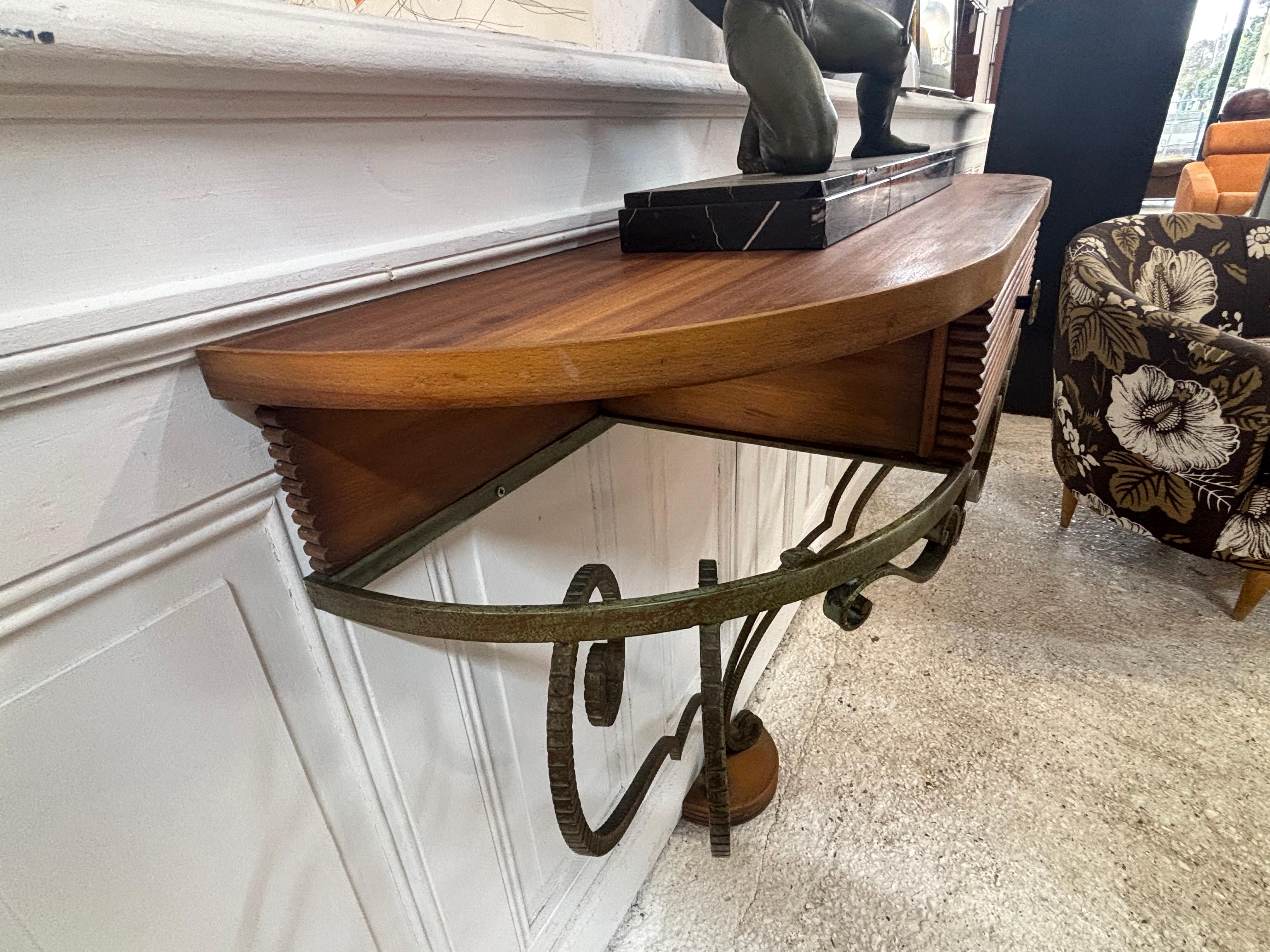 Art Deco Console , France 1940’s For Sale 3