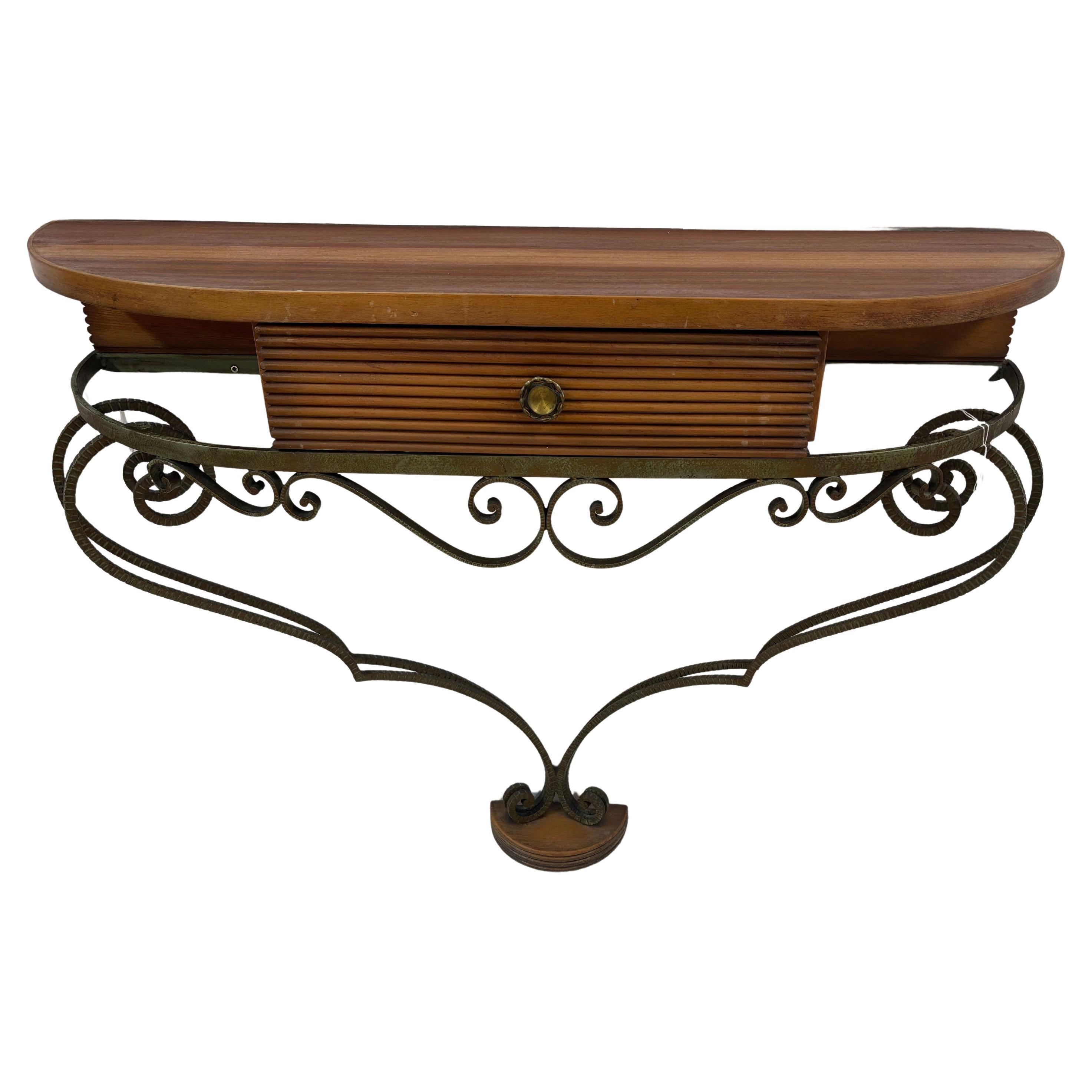 Art Deco Console , France 1940’s For Sale