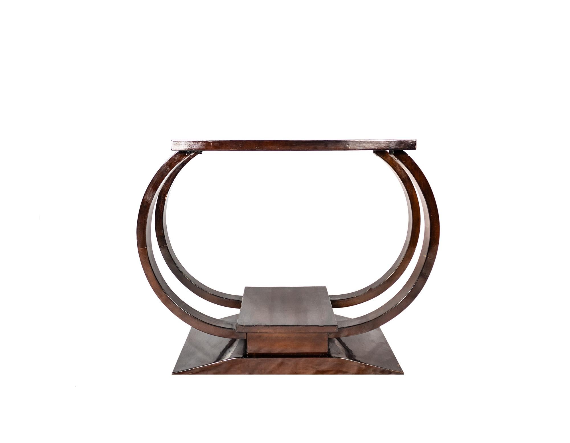 Mesa consola de salón Art Déco, Siglo XX Francés en venta