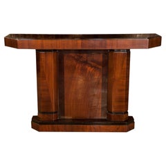 Art Deco Console in Wood, France, 1920