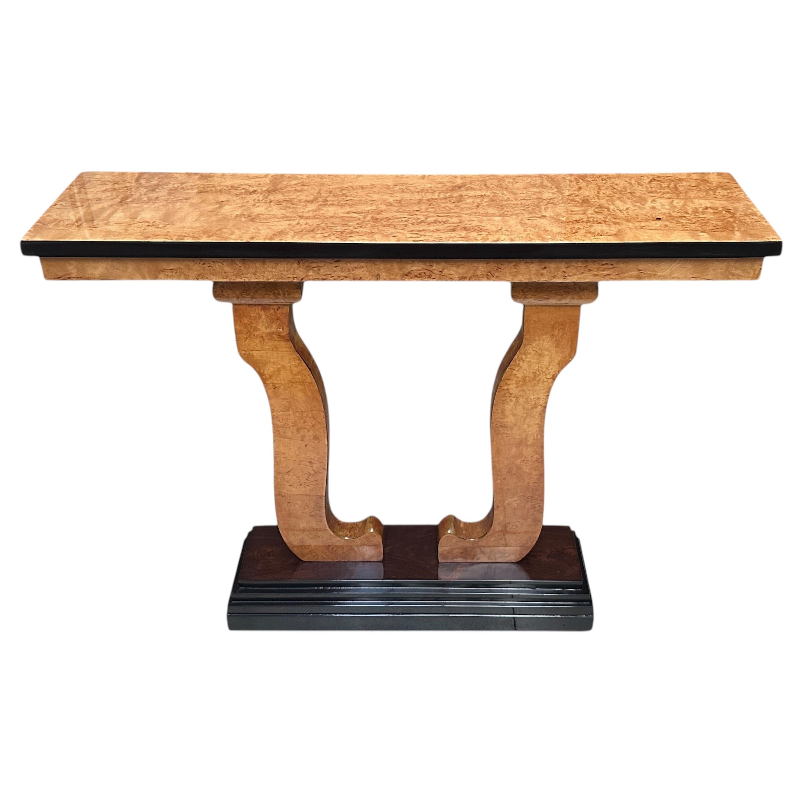 Consola Art Déco de madera, Francia, año:  1930 en venta