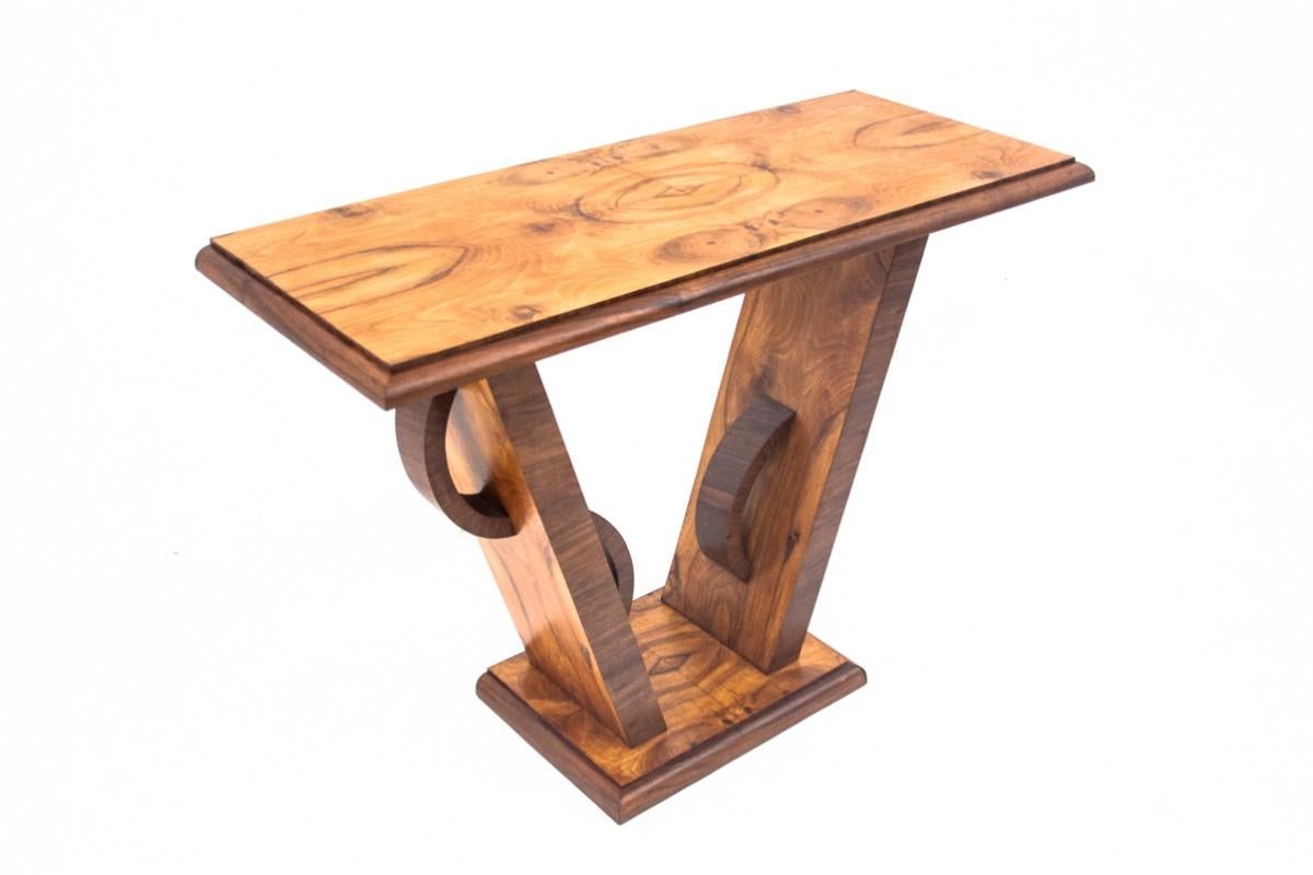 Consola Art Déco, Polonia, años 1950 Art Decó en venta