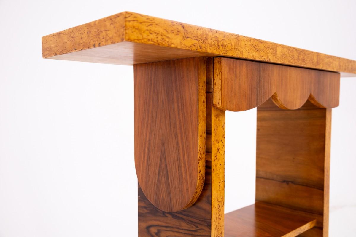 Art Deco console, Poland, mid-20th century. For Sale 2