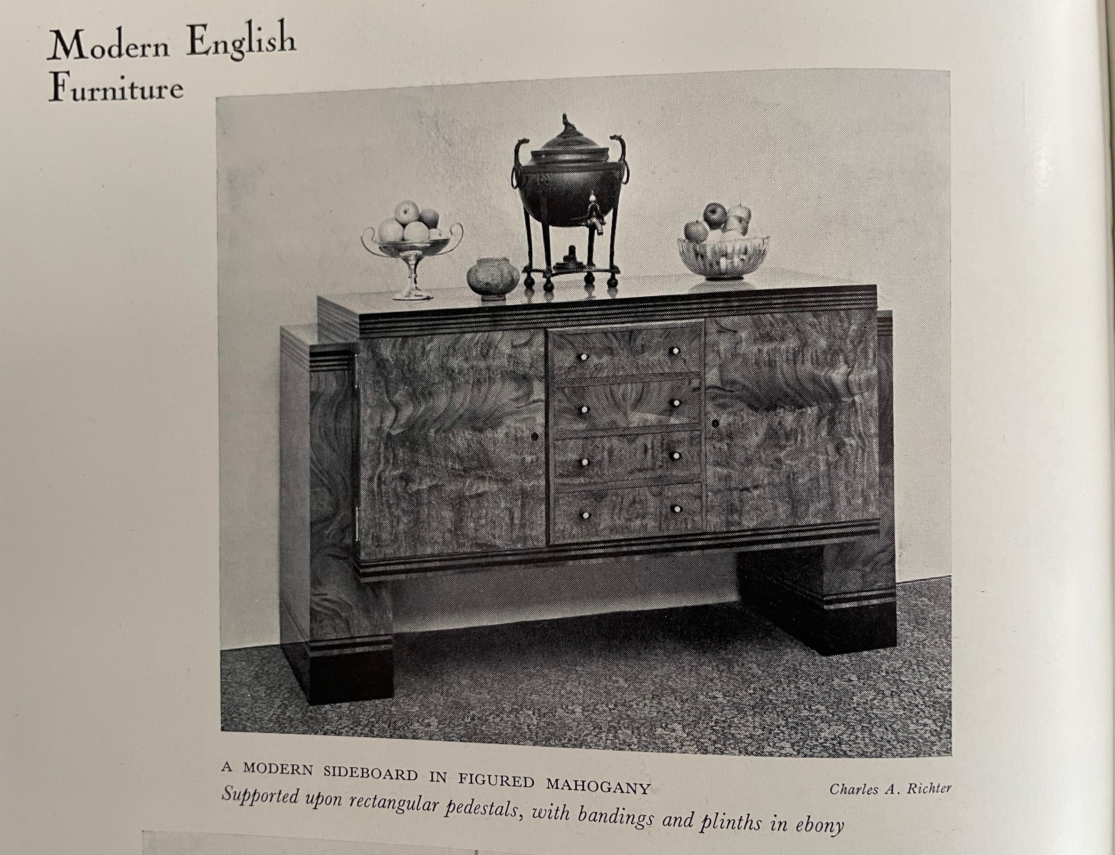 Table de service Art Déco par Charles A. Richter pour Bath Cabinet Makers en vente 3