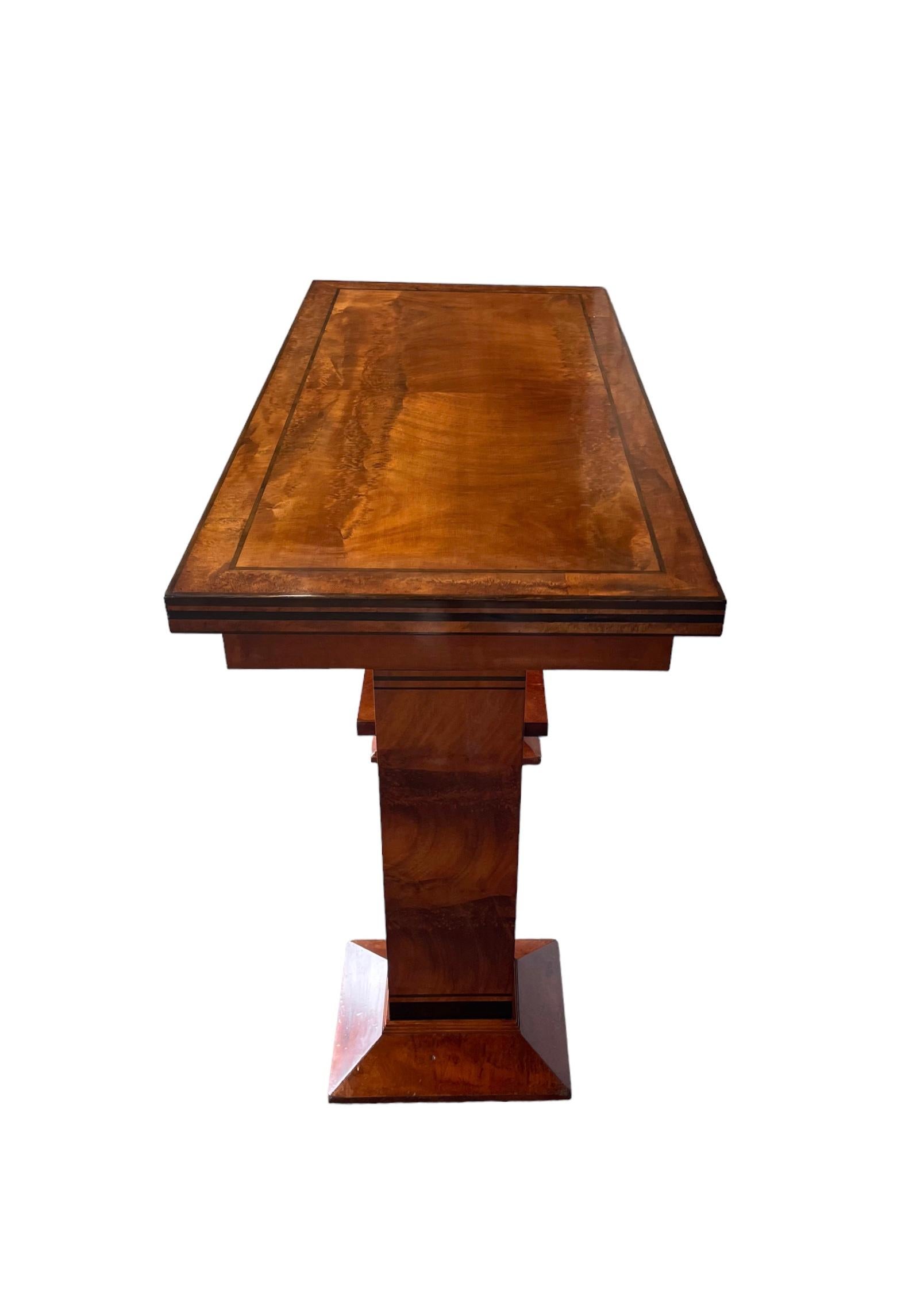 Art déco Table de service Art Déco par Charles A. Richter pour Bath Cabinet Makers en vente