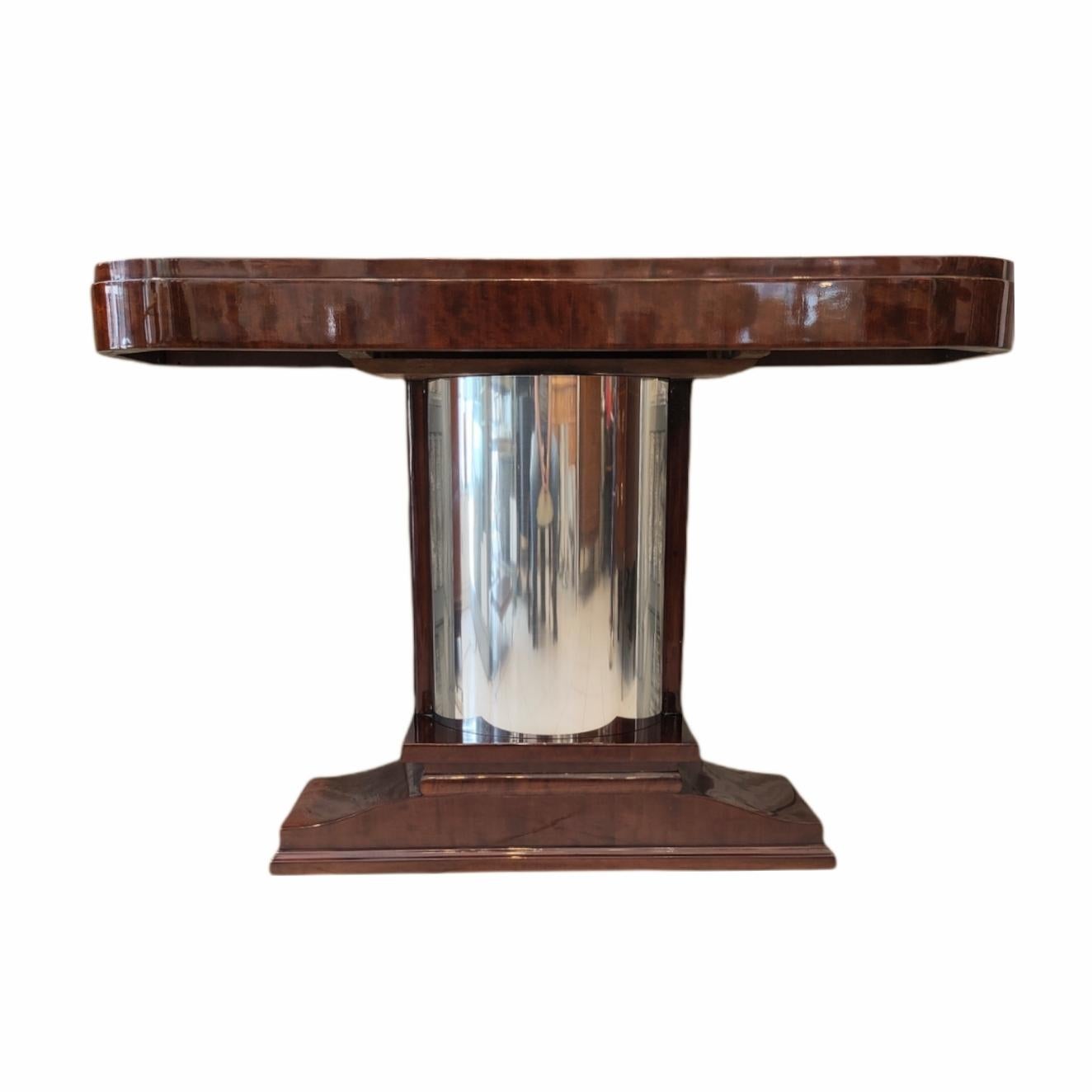 French Art Deco Console Table, 1920s For Sale